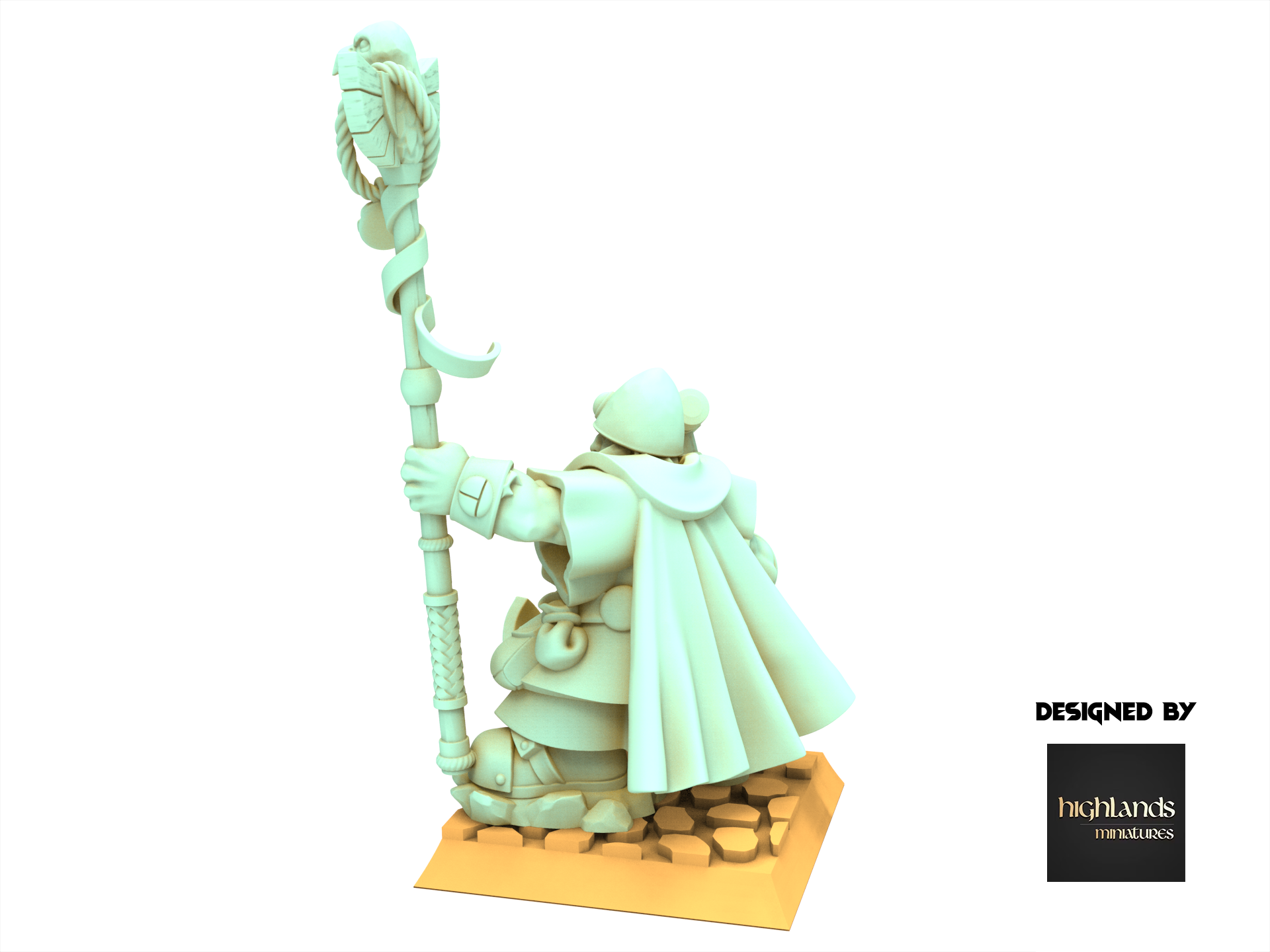 Dwarves - Rune Priests - Sons of Ymir - Highlands miniatures