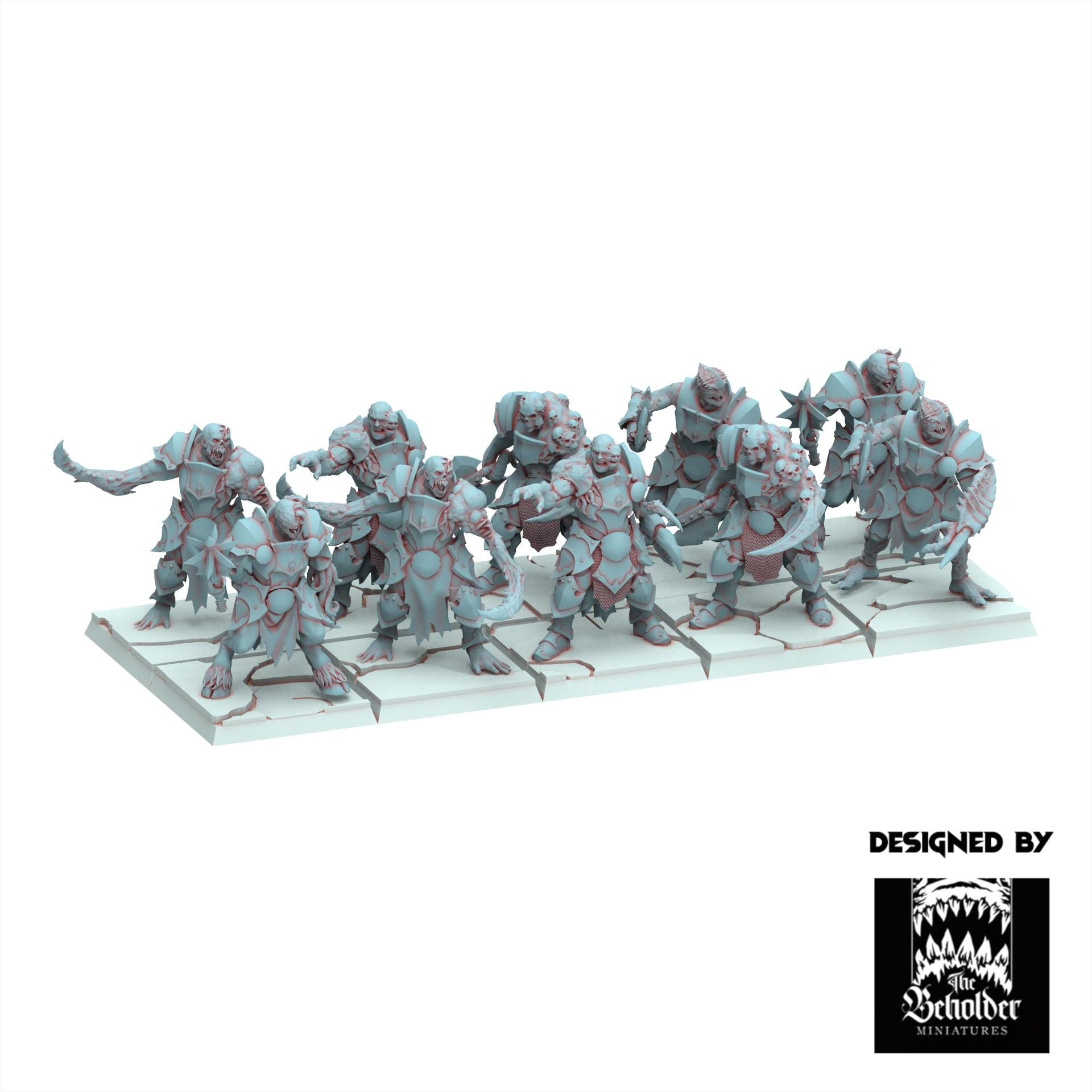 Fantasy Chaos - Tainted Warriors - Realm of Mayhem - The Beholder Miniatures