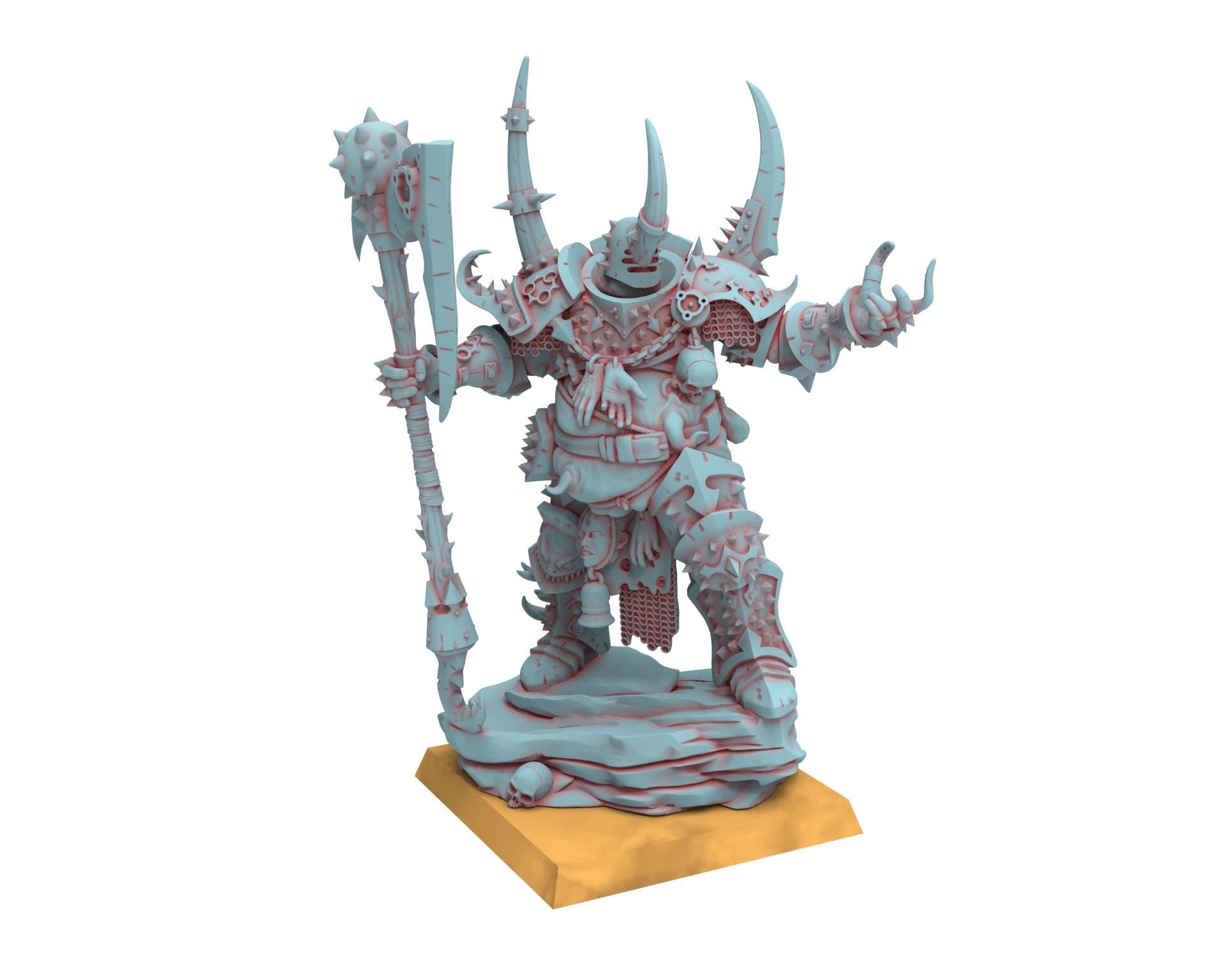 Fantasy Chaos - Decay God Champion - Lost Kingdom Miniatures