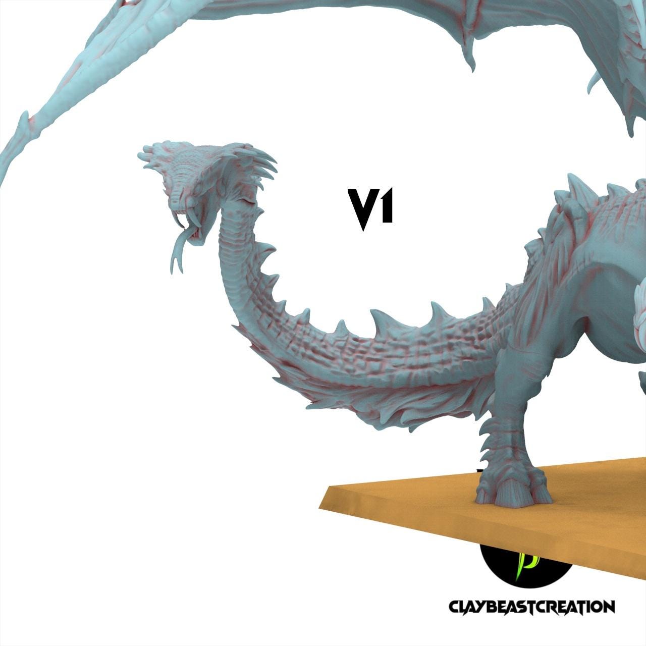 Fantasy Chaos - Chimaeron & Daemanticore - FallenBeasts - ClayBeastCreation