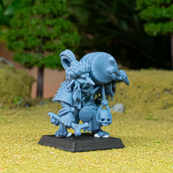 Orc & Goblin - Shaman - Steppe Goblin - Highlands Miniature