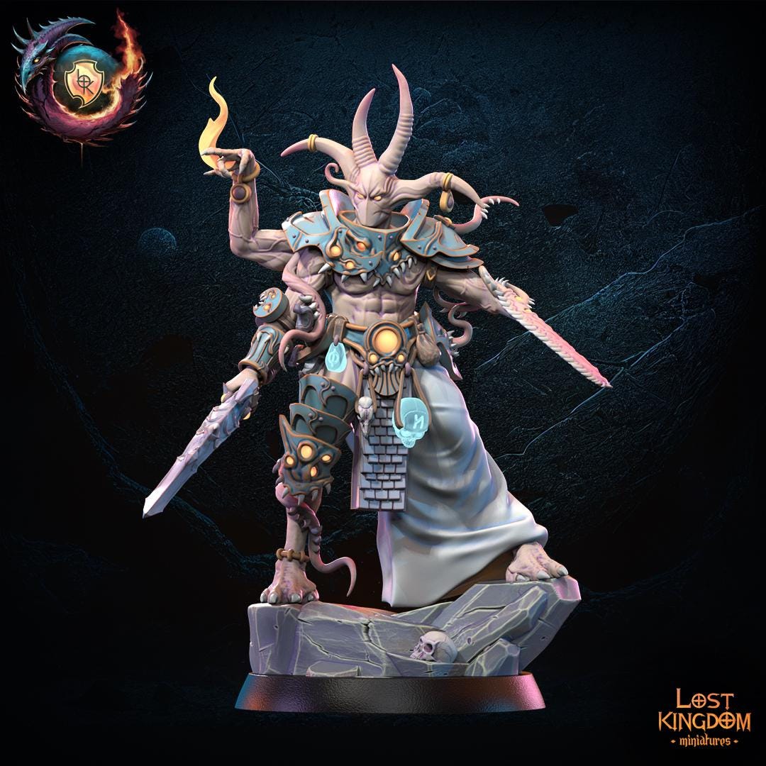 Fantasy Chaos - Change God Champion - Lost Kingdom Miniatures