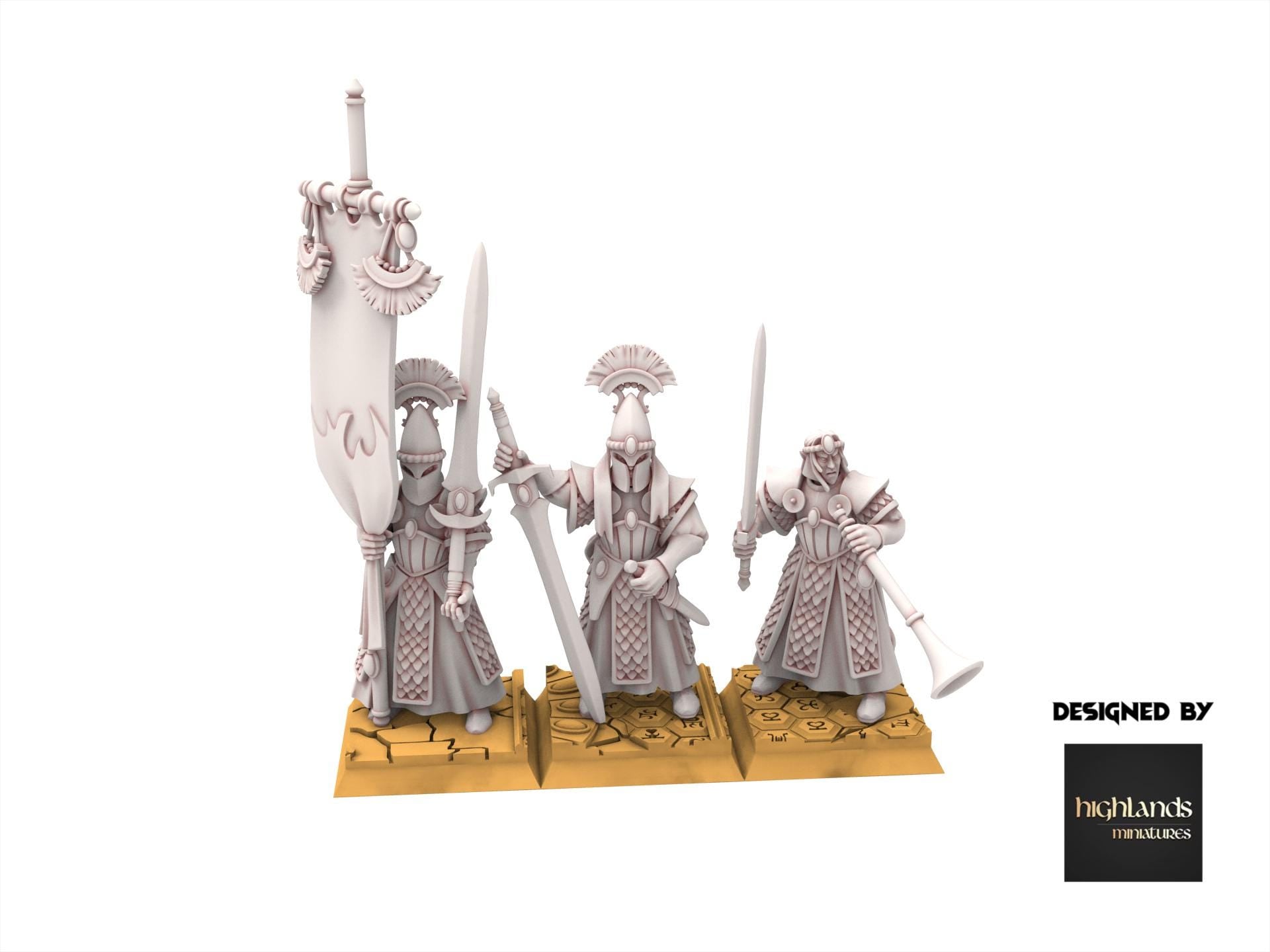 Hight Elves - Sword of Messara - Aegean - Highlands Miniatures