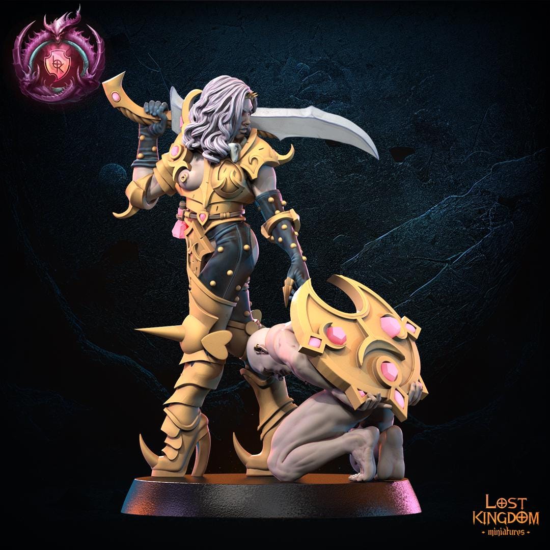 Fantasy Chaos - Pleasure God Champion - Lost Kingdom Miniatures