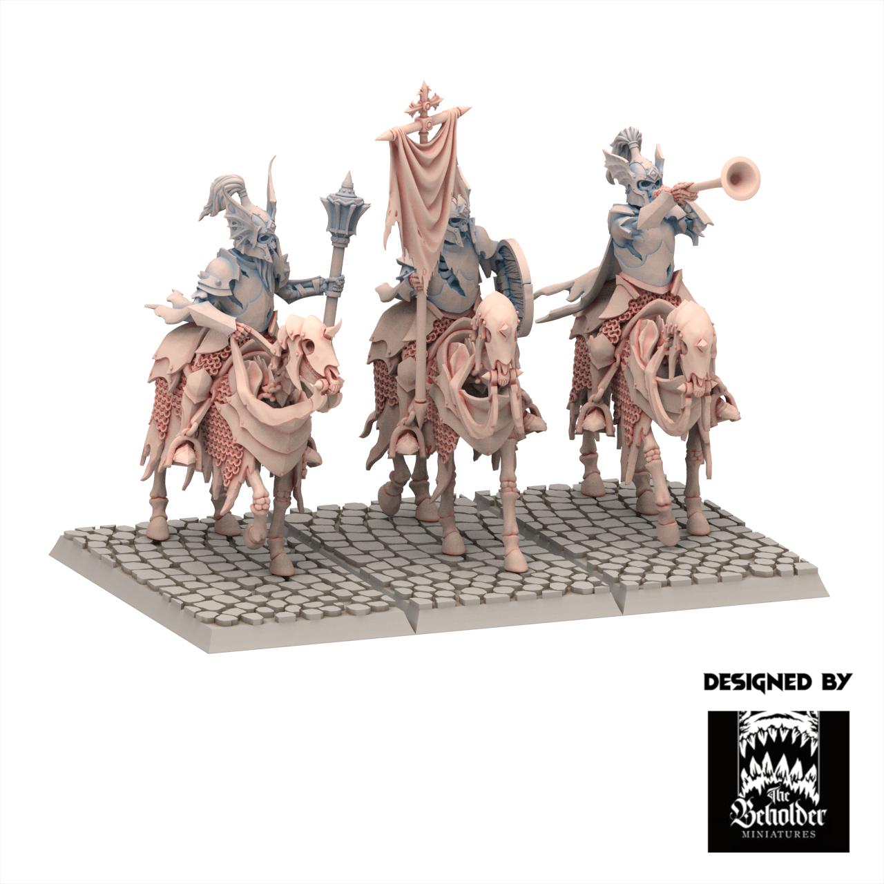 Undead 32/28mm - Grave Knights - Undying Legions - The Beholder Miniatures