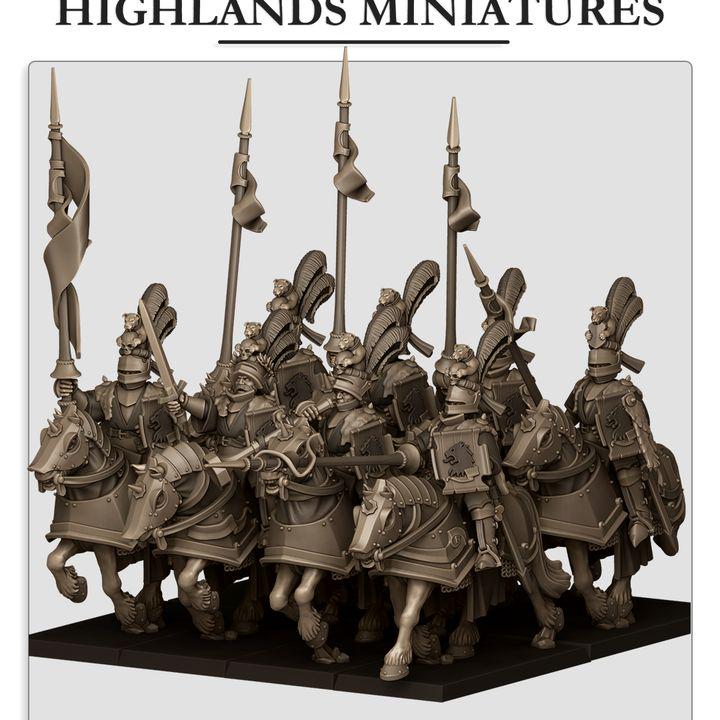 Imperial Fantasy - Fierce Claw Knight - Sunland - Highlands Miniatures