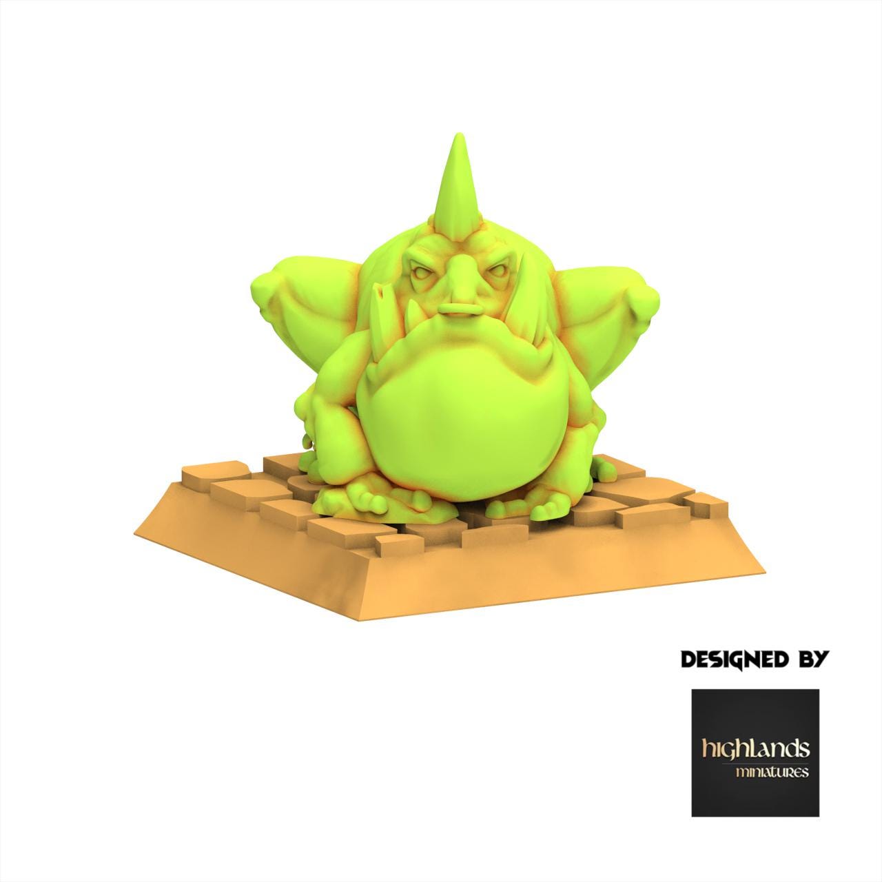 Orc & Goblin - Grubnax and Croakulus - Goblin tribes - Highlands Miniature