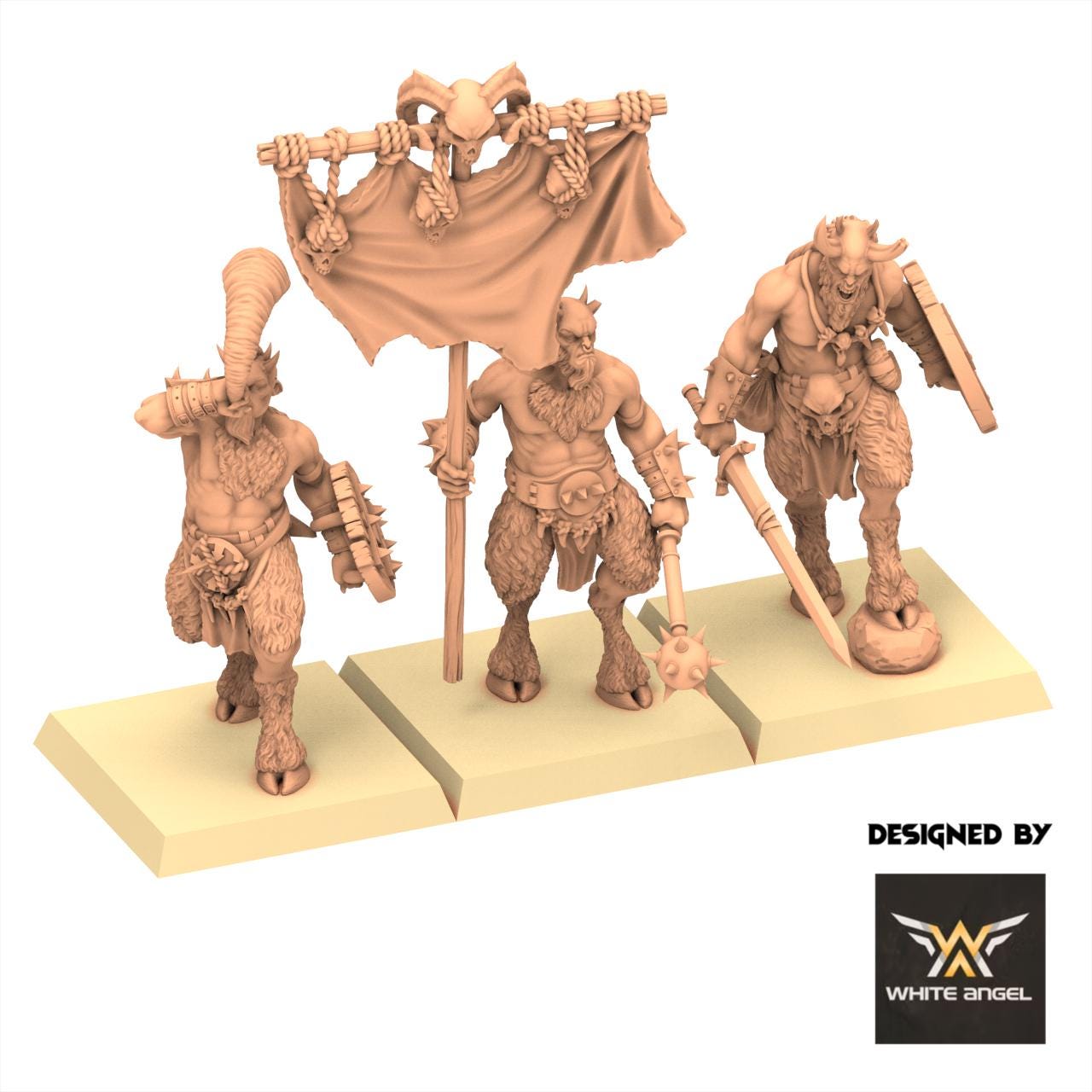 Beastmen - Beast Infantry - White Angel Miniatures