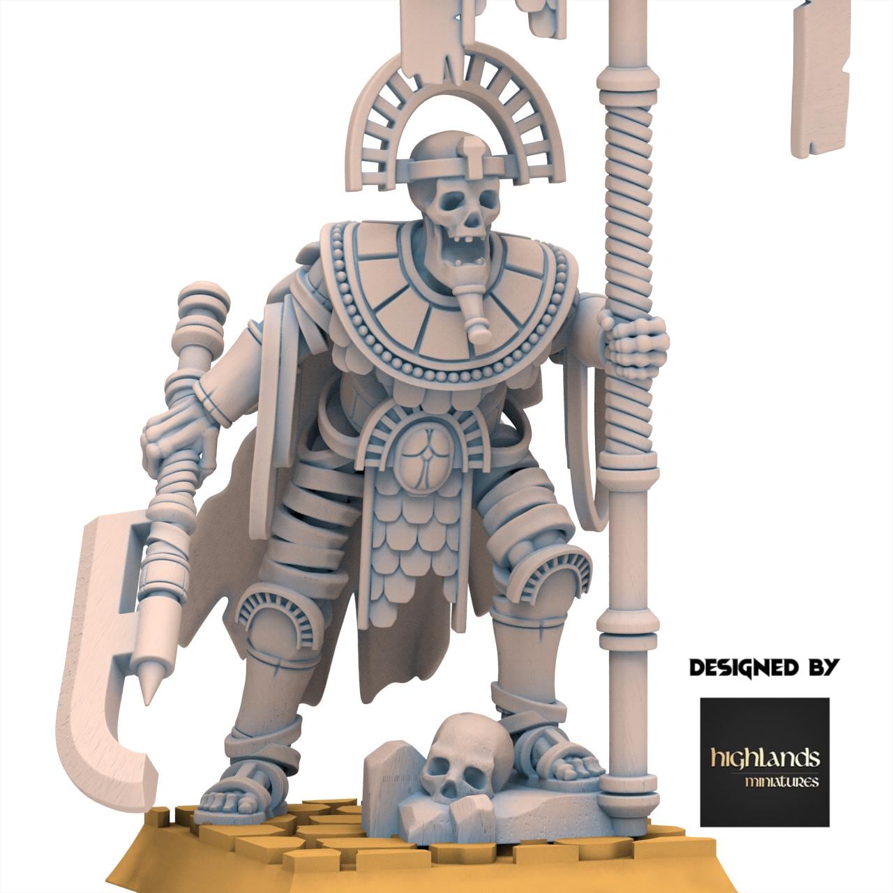 Eternal Dynasties - Eternal Pharaoh Banner - Eternal Dynasties - Highlands Miniatures