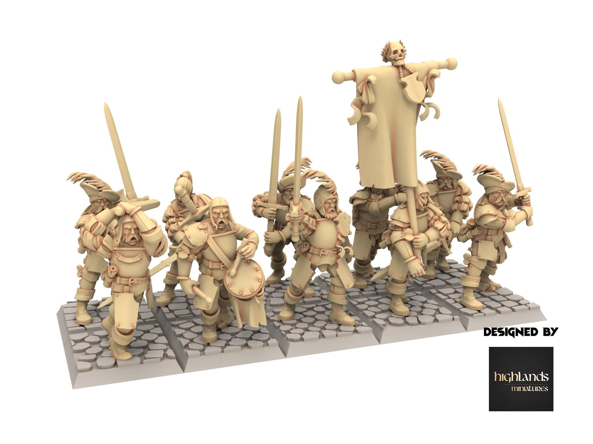 Imperial Fantasy - Landsknechts - Sunland - Highlands Miniatures