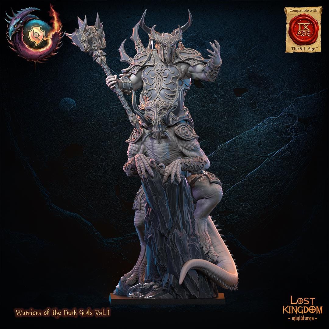 Fantasy Chaos - Ancient Feldrak - Lost Kingdom Miniatures