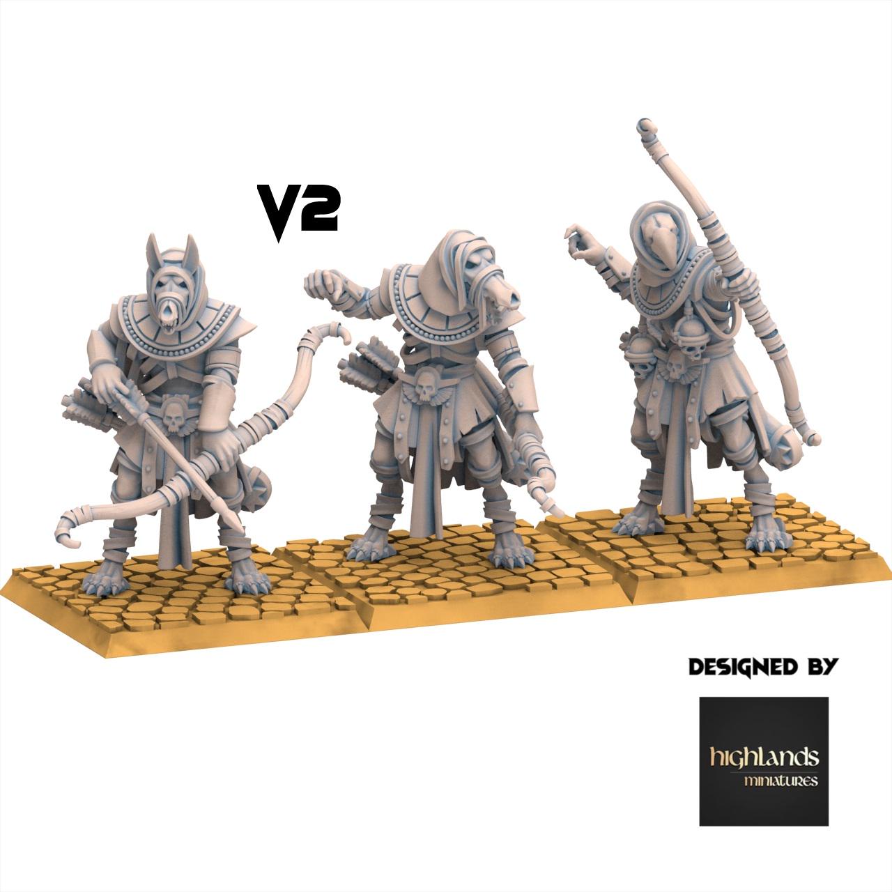 Eternal Dynasties - Anubis guard - Eternal Dynasties - Highlands Miniatures