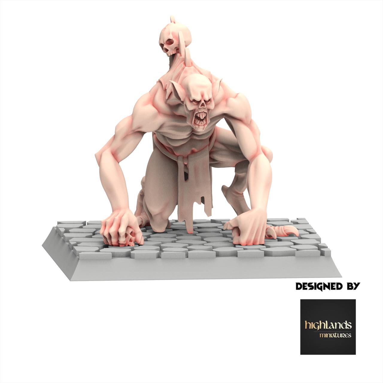Undead - Crypt Ghouls - Transilvanya - Highlands Miniatures