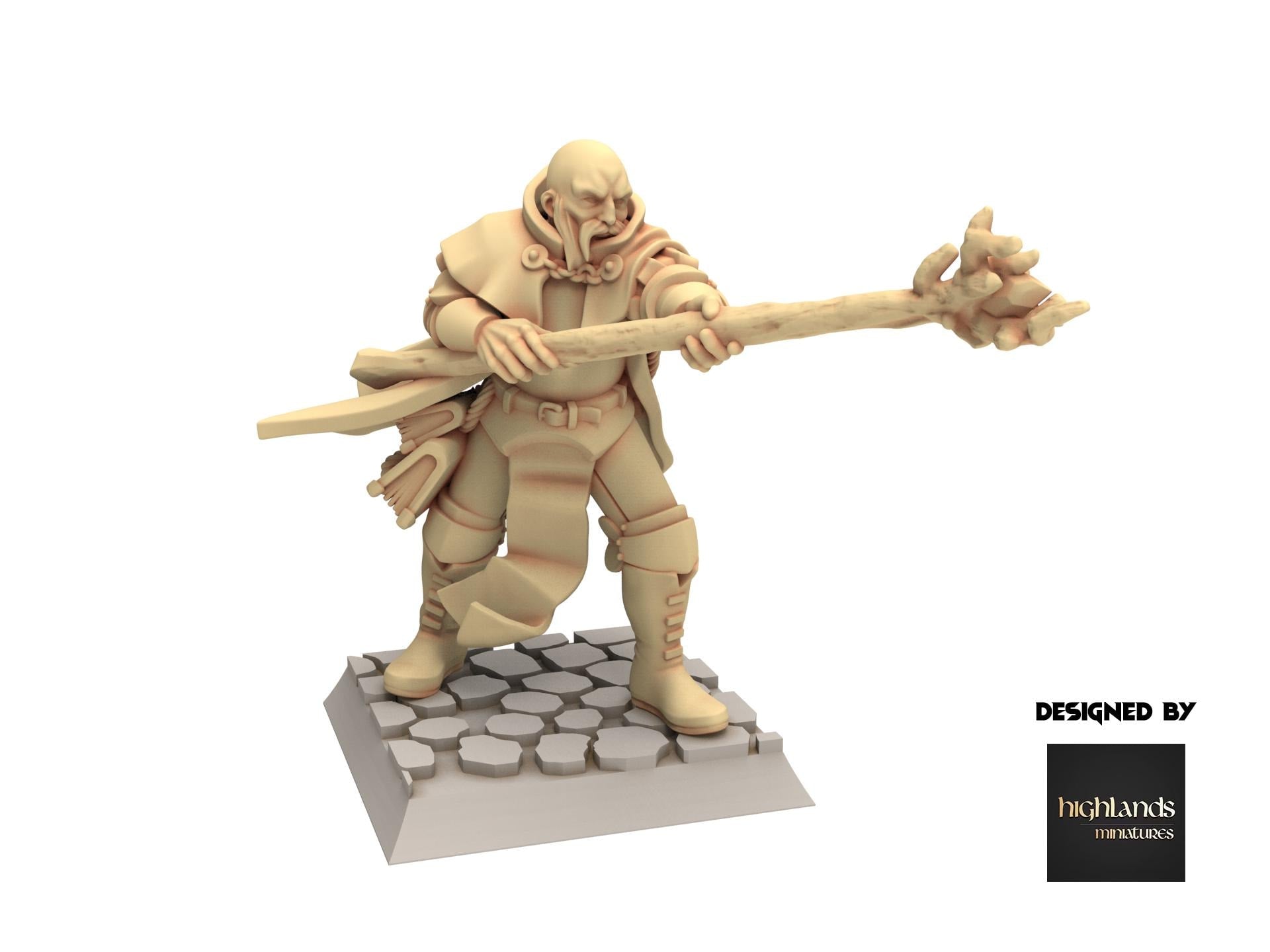 Imperial Fantasy - Battle Wizard - Sunland - Highlands Miniatures