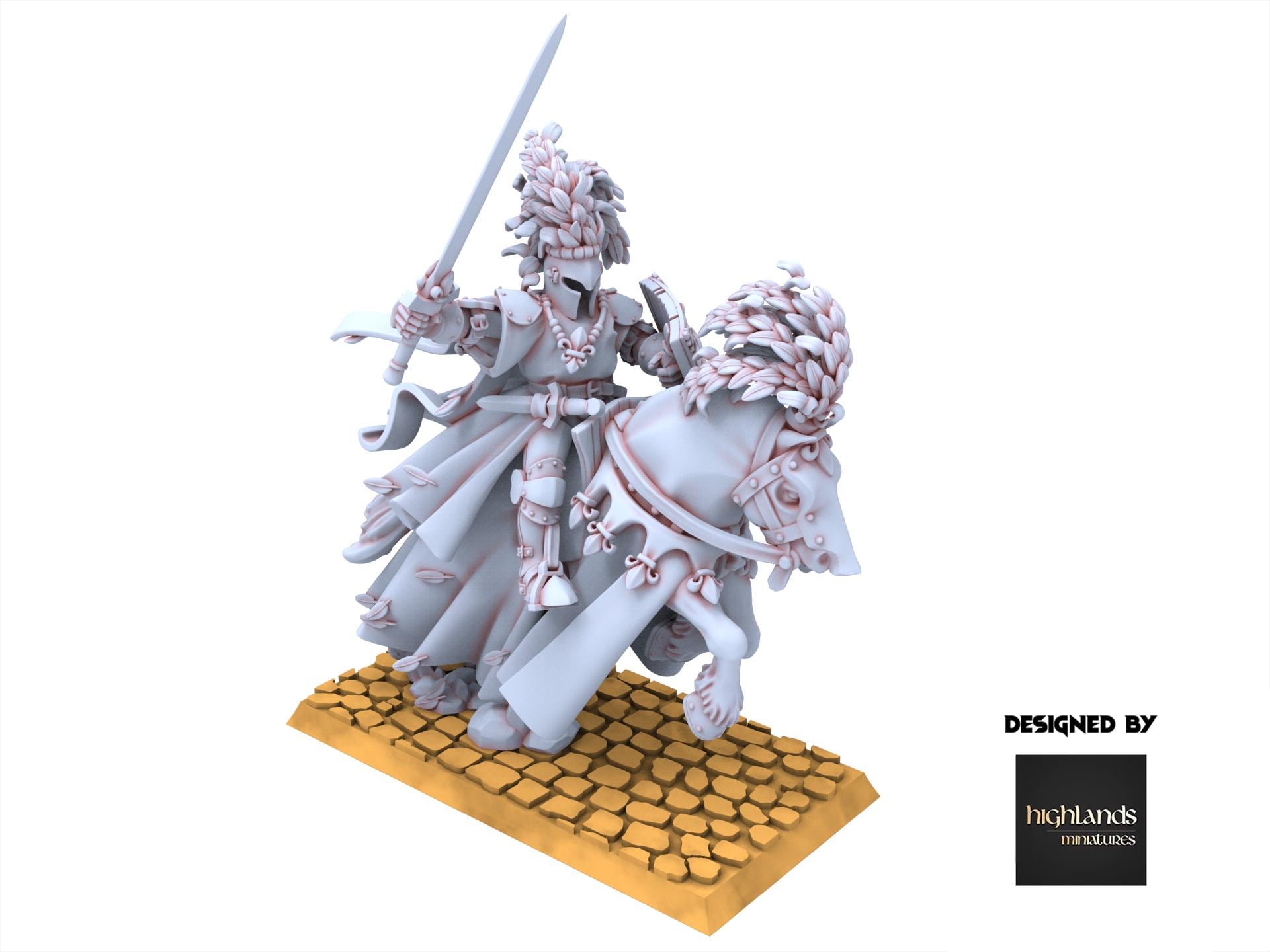 Arthurian Knights - Green Knight - Gallia - Highlands Miniatures
