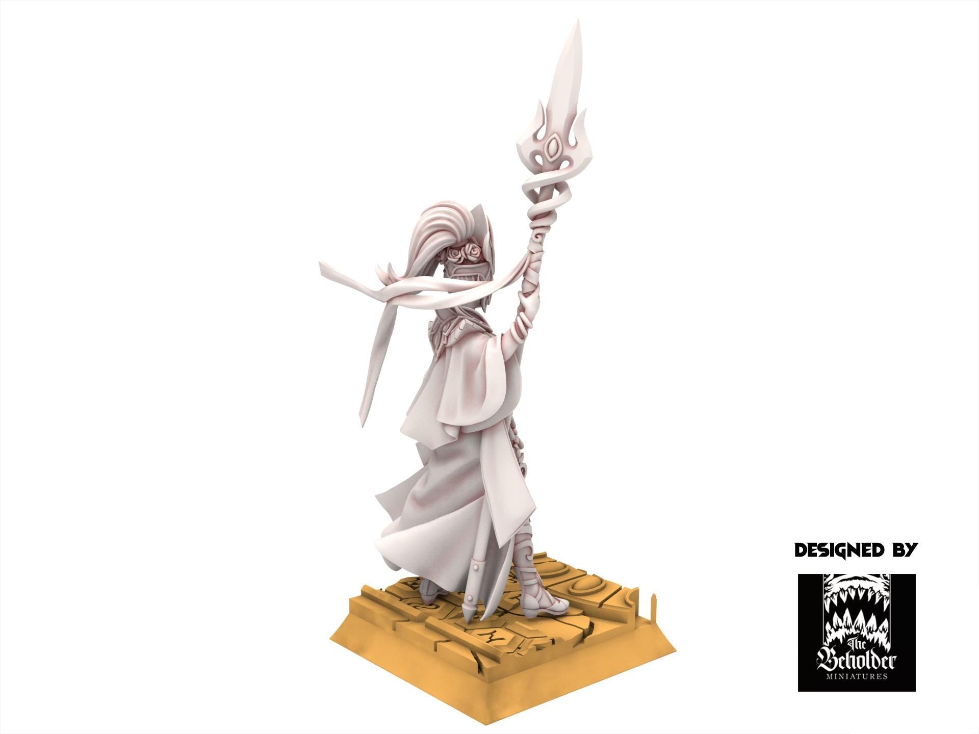Hight Elves - Sephirya, Queen of the Moor - Silvermoor - The Beholder Miniatures