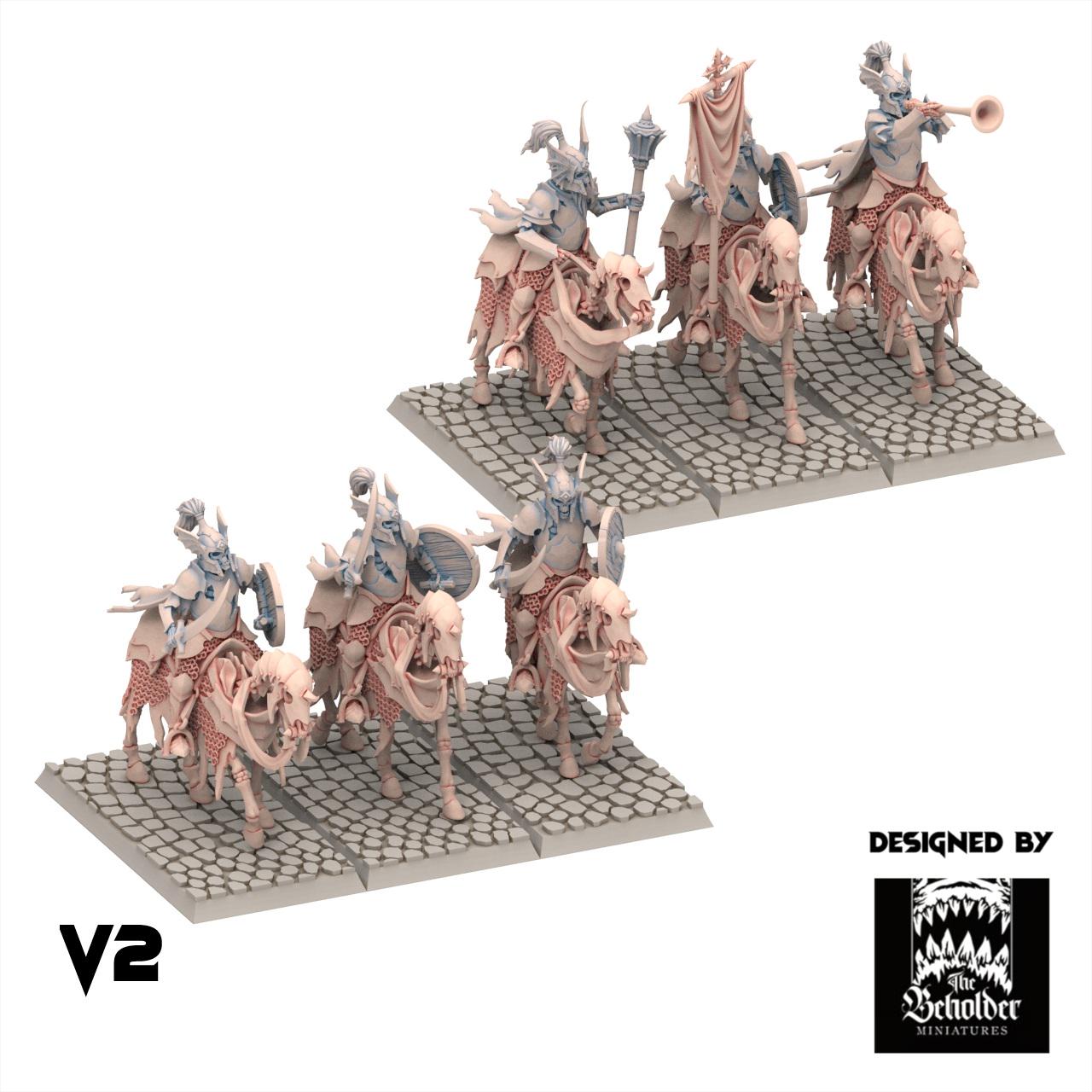 Undead 32/28mm - Grave Knights - Undying Legions - The Beholder Miniatures