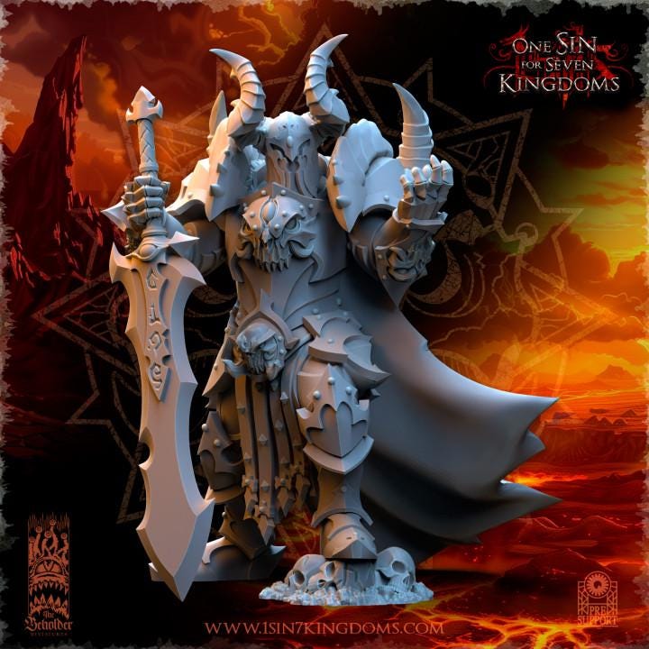 Fantasy Chaos - Vrolok, Lord of Destruction - Realm of Mayhem - The Beholder Miniatures