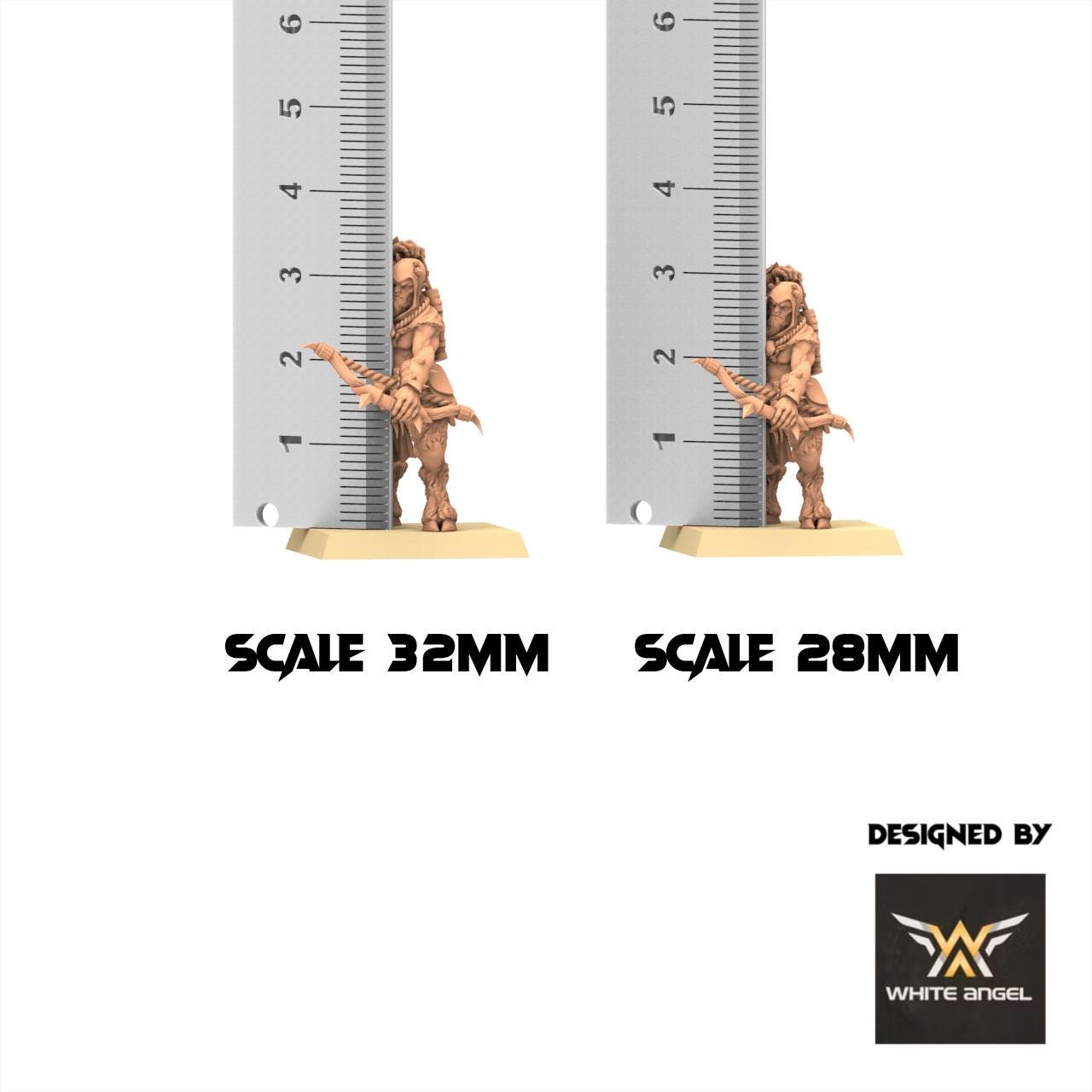 Beastmen - Beast Archers - White Angel Miniatures