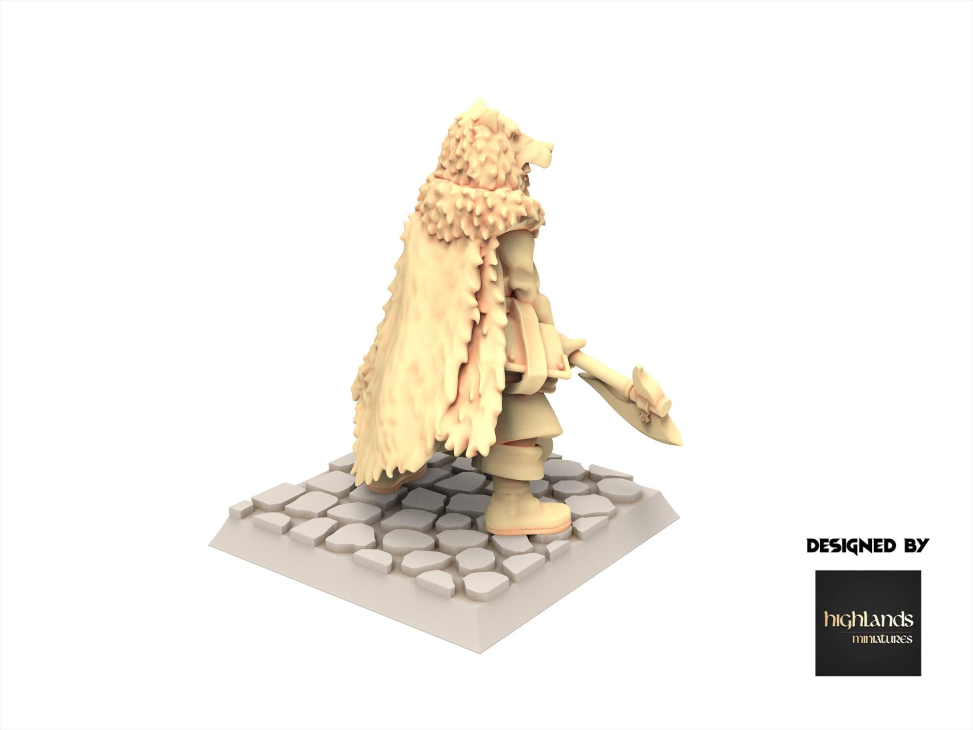 Imperial Fantasy - Mergenheim druid - Sunland - Highlands Miniatures