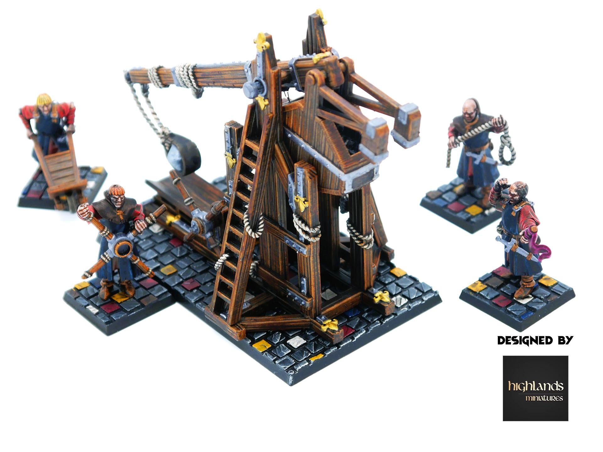 Arthurian Knights - Trebuchet - Gallia - Highlands Miniatures