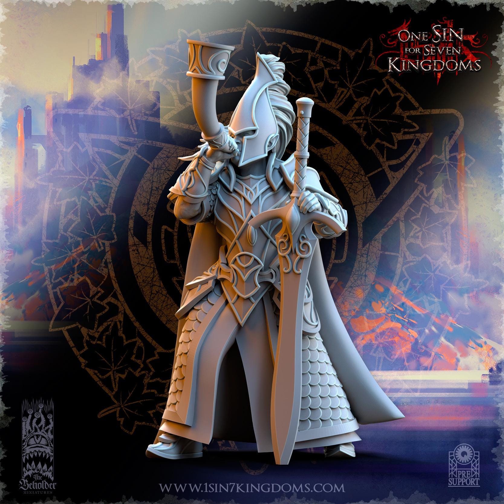 Hight Elves - Blades of Ashur - Silvermoor - The Beholder Miniatures