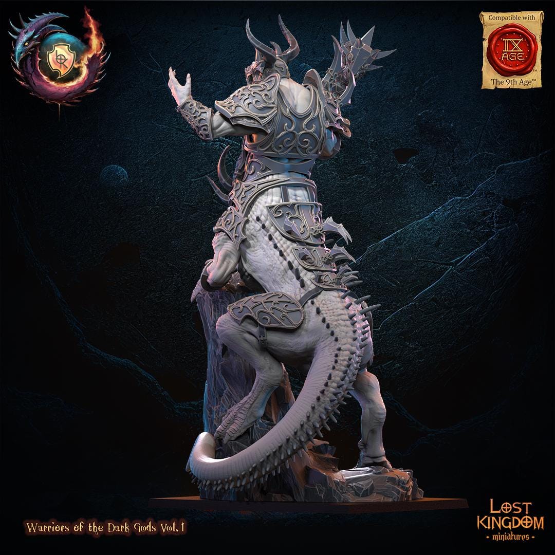 Fantasy Chaos - Ancient Feldrak - Lost Kingdom Miniatures