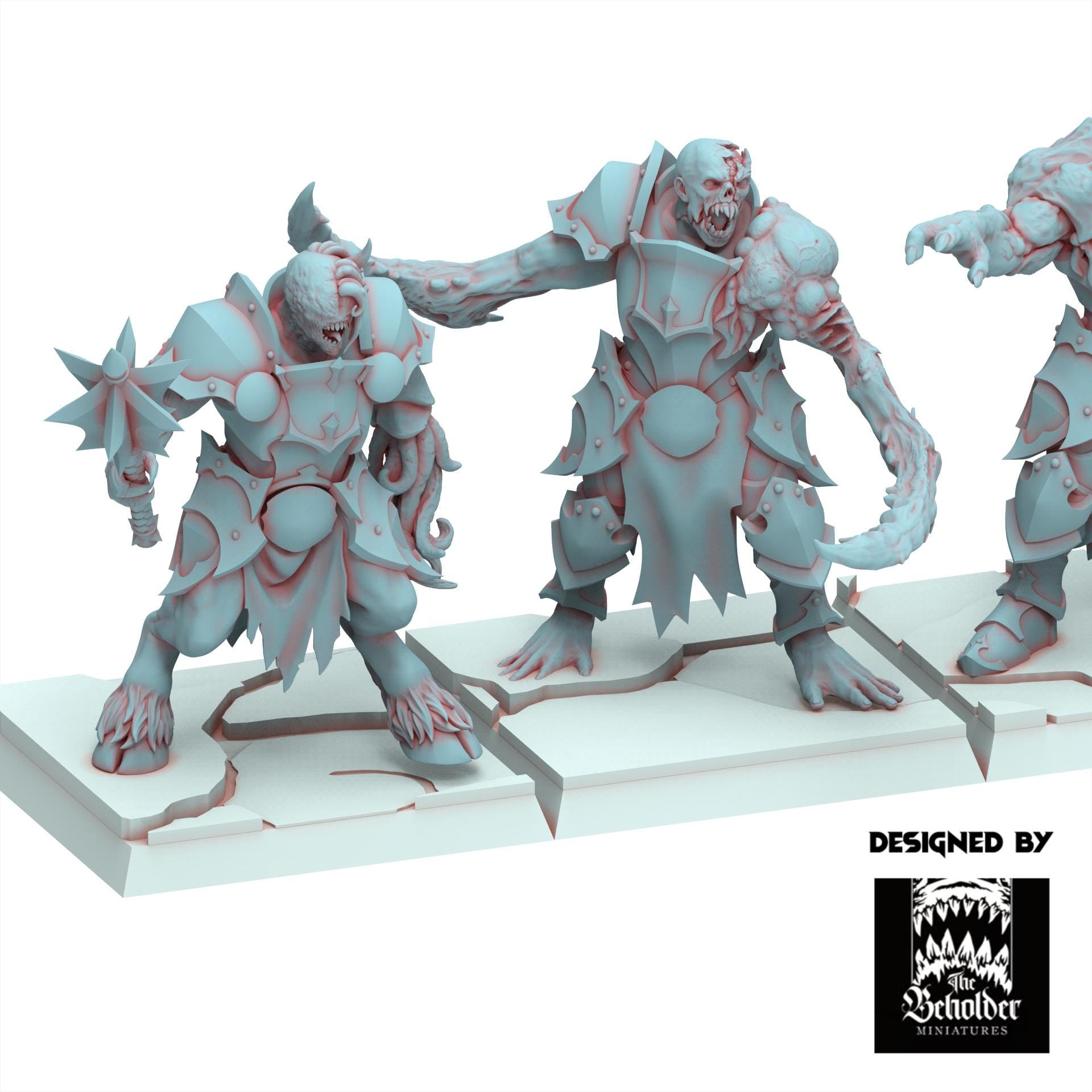 Fantasy Chaos - Tainted Warriors - Realm of Mayhem - The Beholder Miniatures