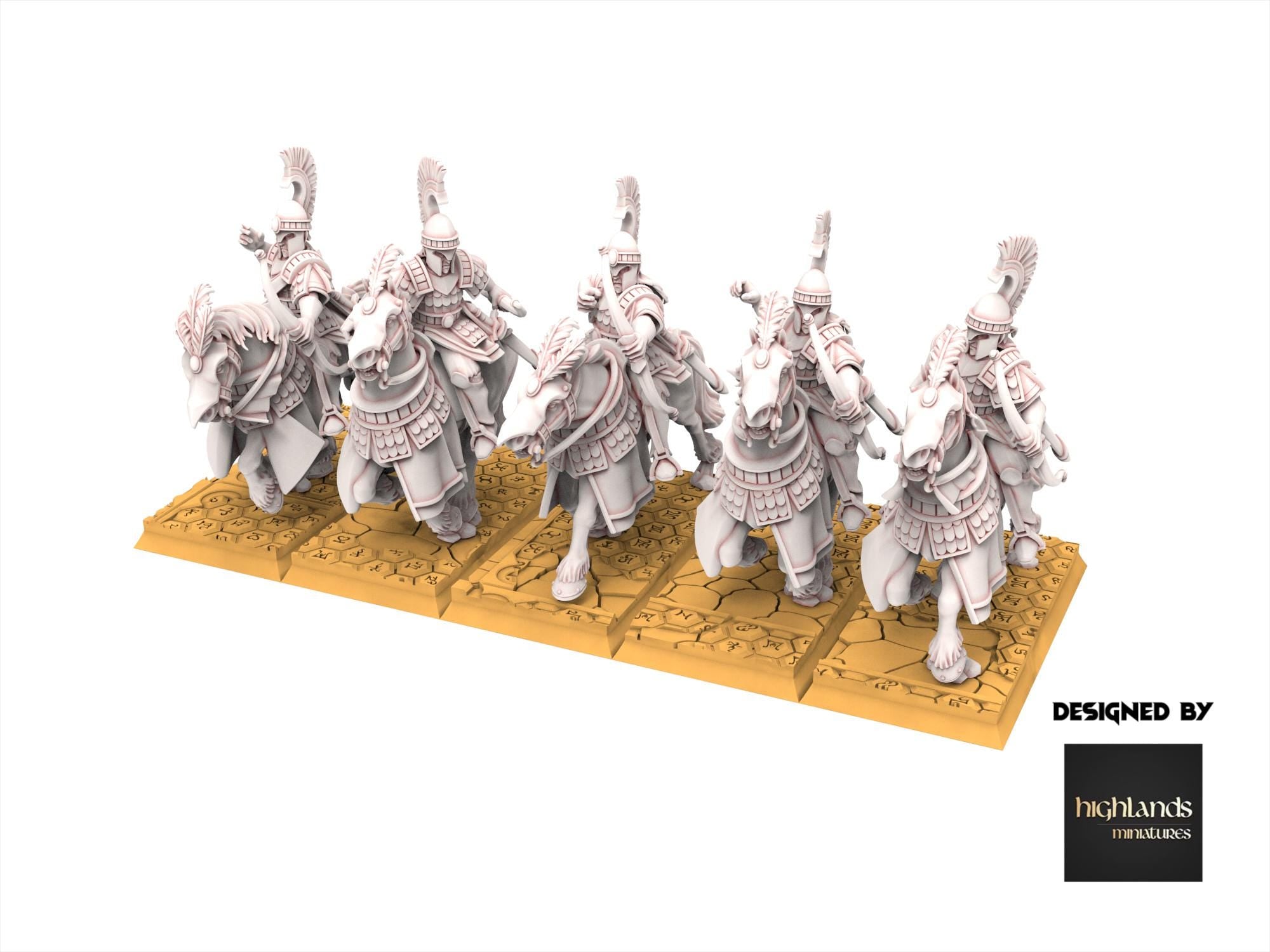 Hight Elves - Sea Hippeis - Aegean - Highlands Miniatures
