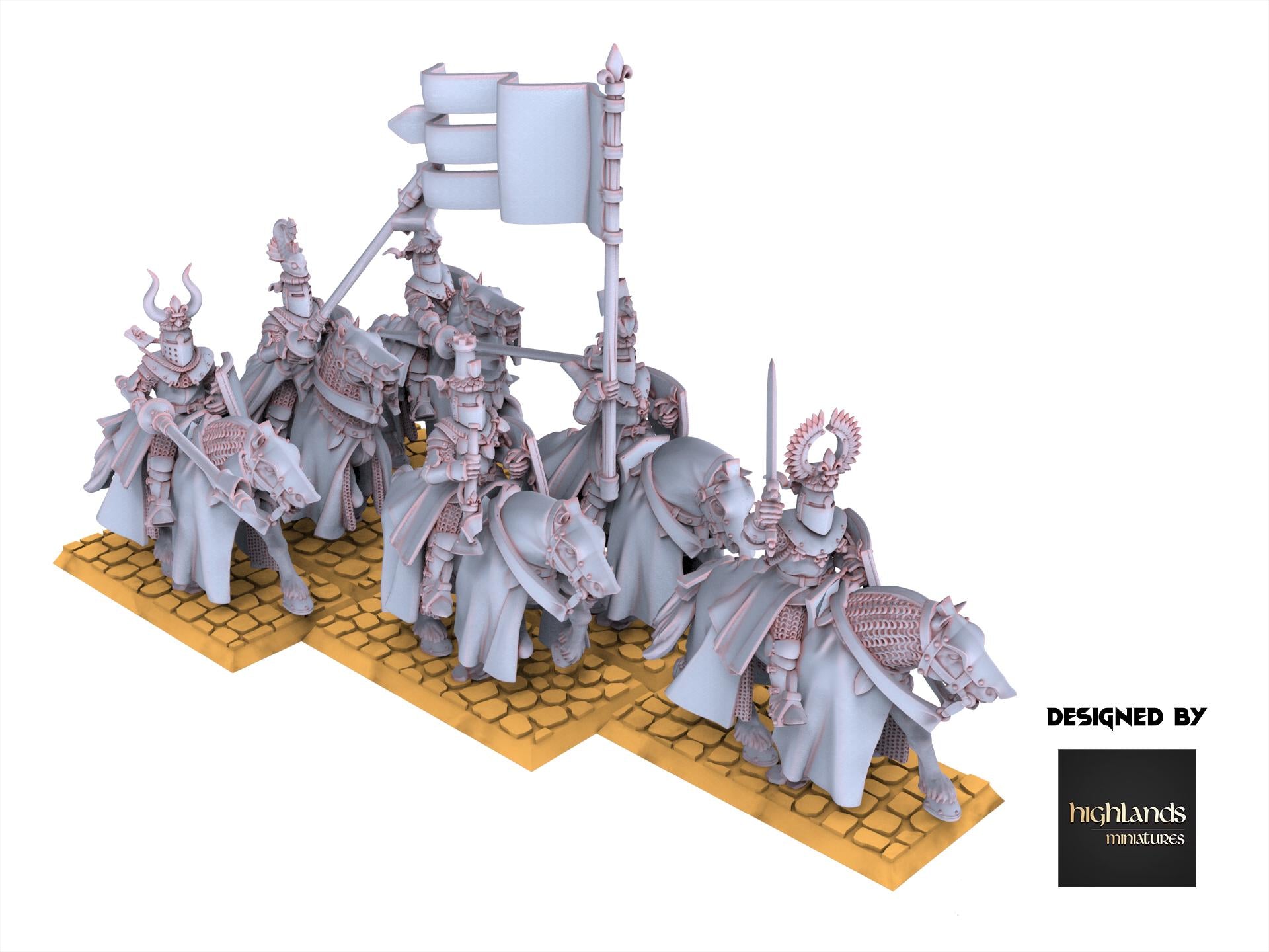 Arthurian Knights - Knights - Gallia - Highlands Miniatures