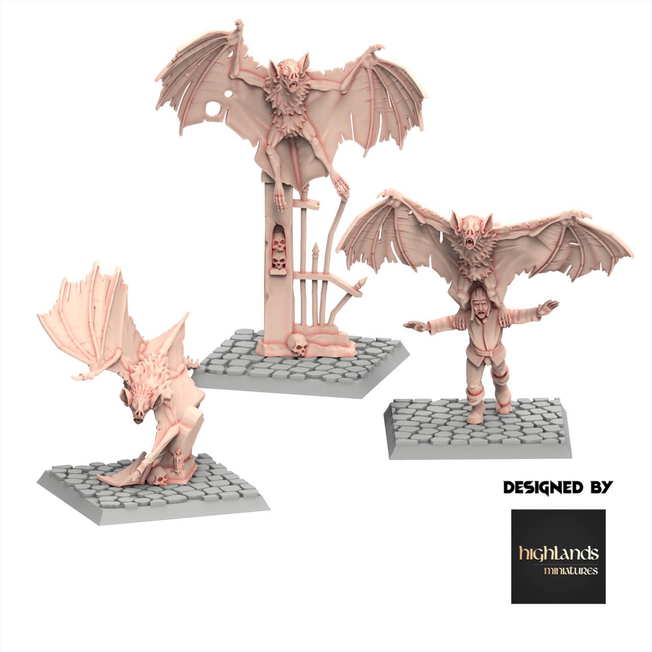 Undead - Giant Bat - Transilvanya - Highlands Miniatures