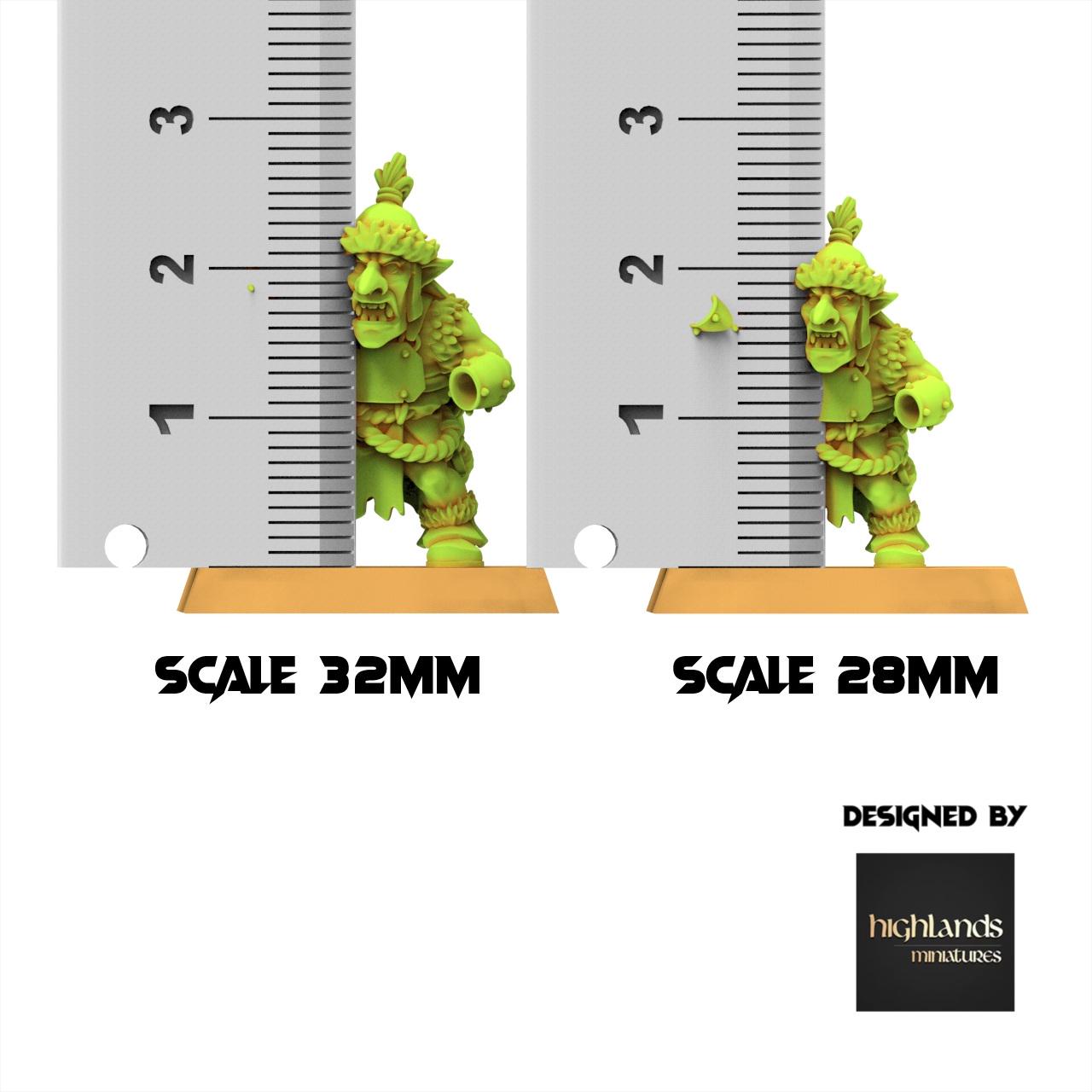 Orc & Goblin - Mounted Goblin - Steppe Goblin - Highlands Miniature