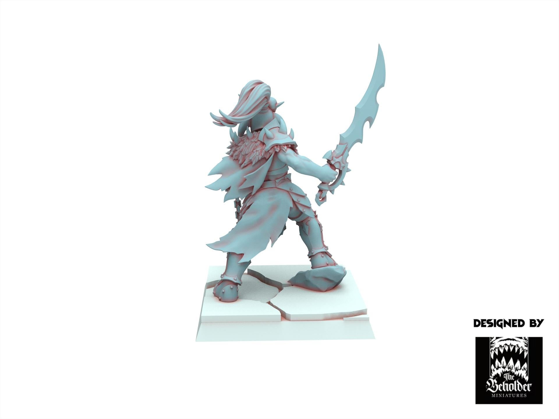 Fantasy Chaos - Vilka, the Slaughter 32mm - Realm of Mayhem - The Beholder Miniatures