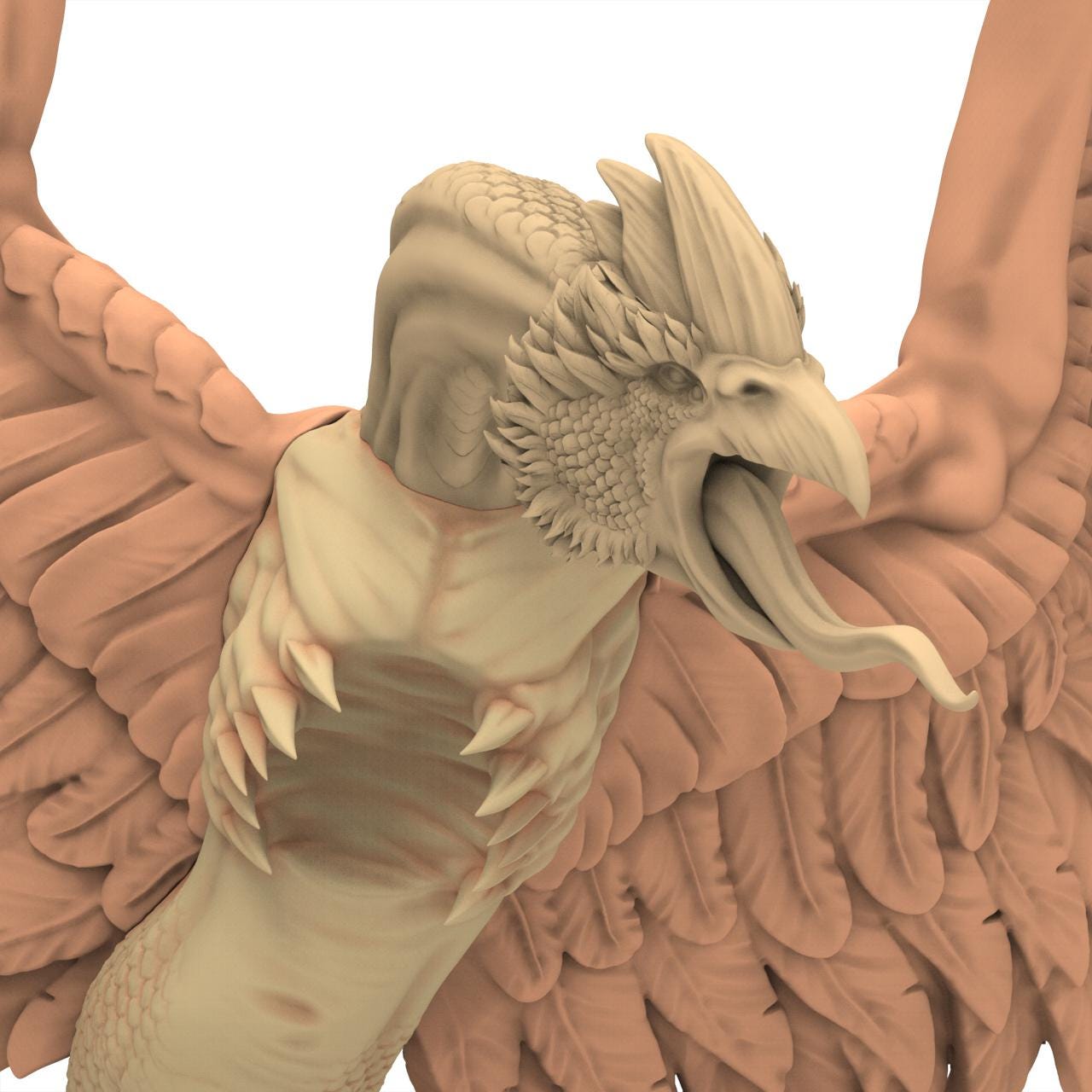 Beastmen - Beast Bird Thing - White Angel Miniatures