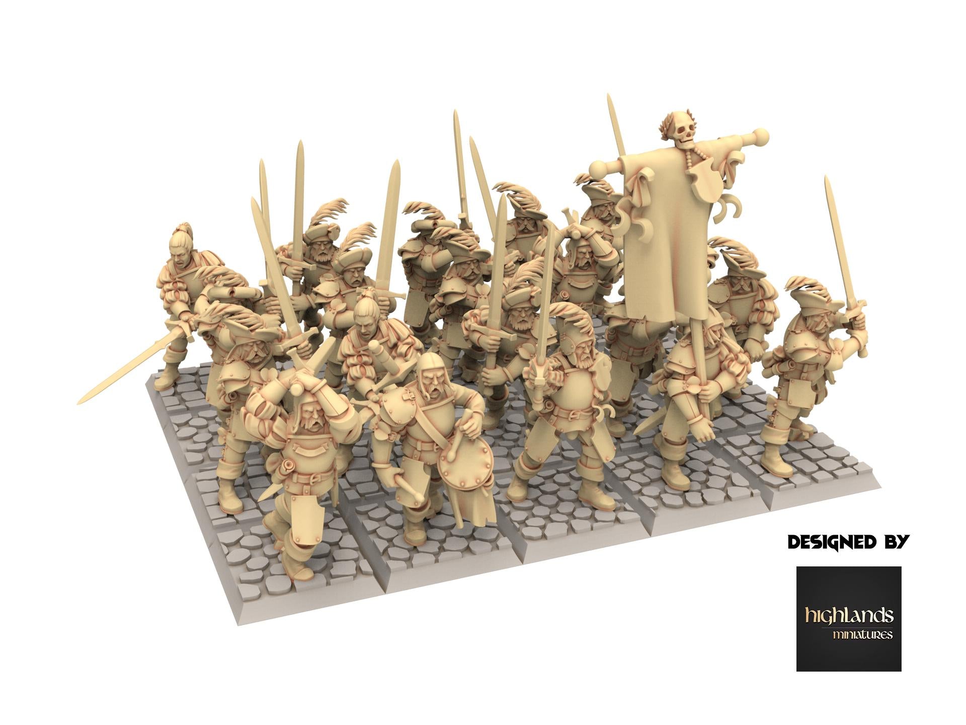 Imperial Fantasy - Landsknechts - Sunland - Highlands Miniatures