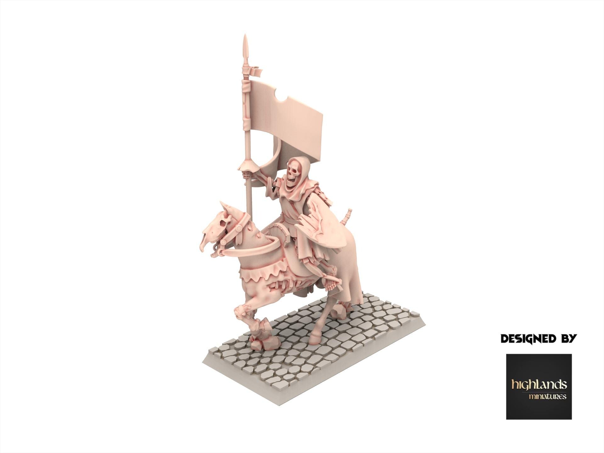 Undead - Skeletons Cavalry - Transilvanya - Highlands Miniatures
