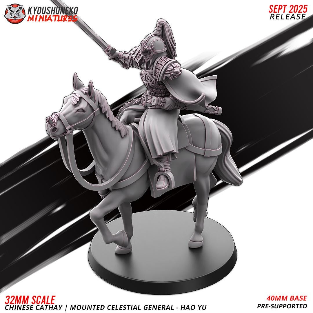 East Empire - Clestial Lord - Chinese Cathay - 28&32mm - Kyoushuneko Miniatures
