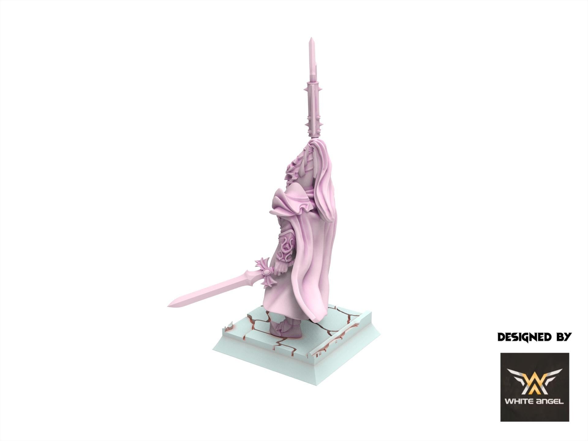 Dark Elves - Dark King - Slaves of Darkness - White Angel Miniatures