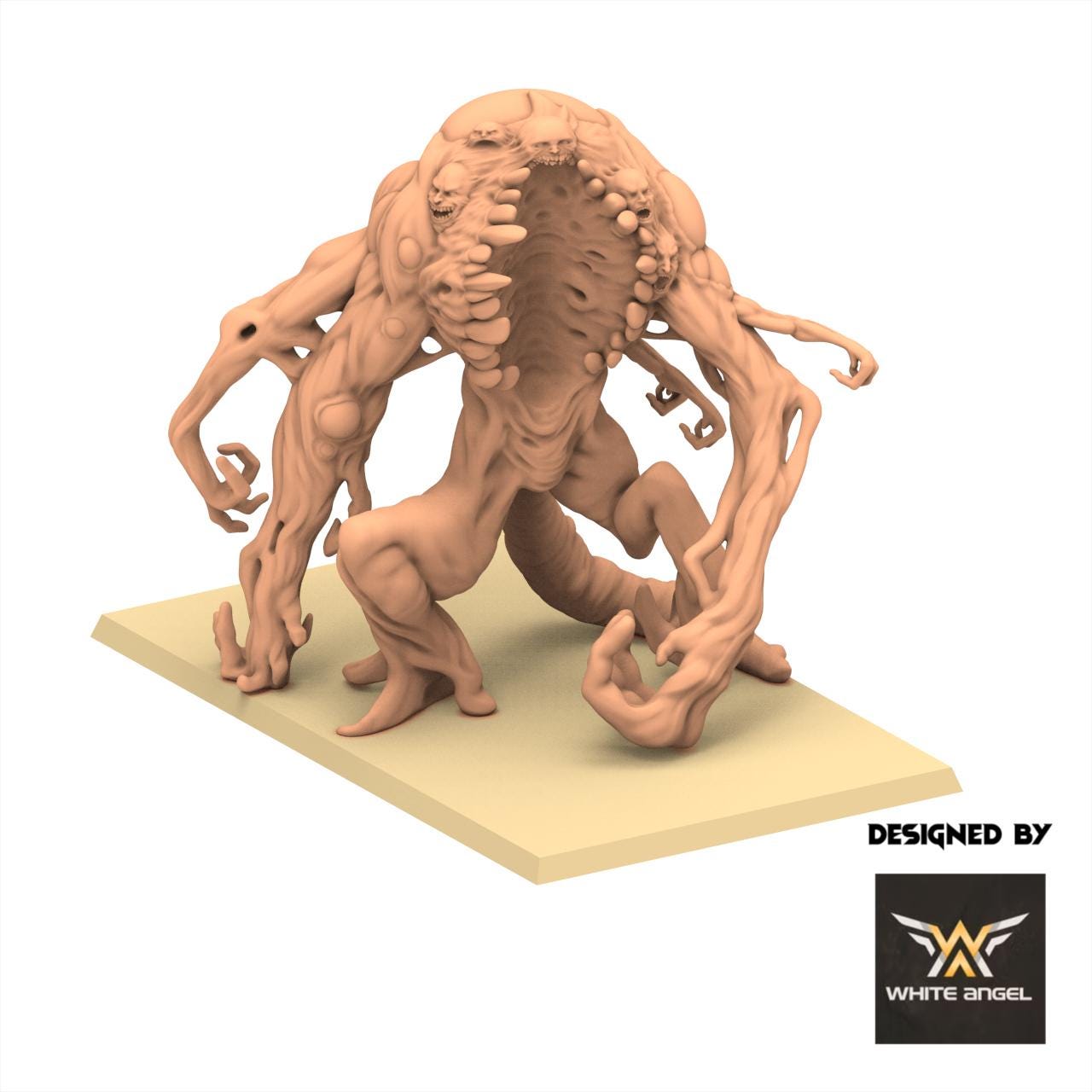 Beastmen - Infernal Great Thing - 28/32mm - White Angel Miniatures