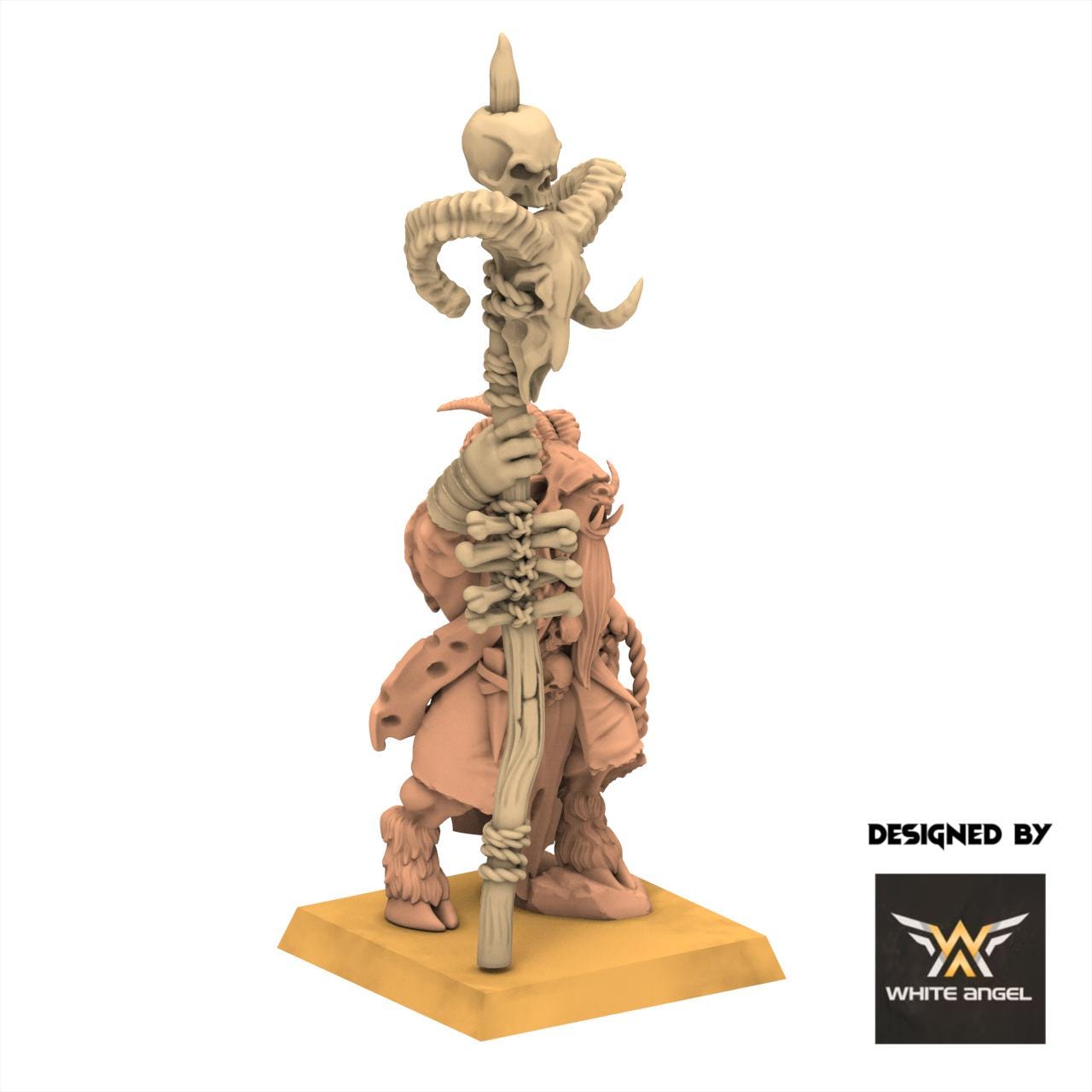 Beastmen - Great Shaman - White Angel Miniatures
