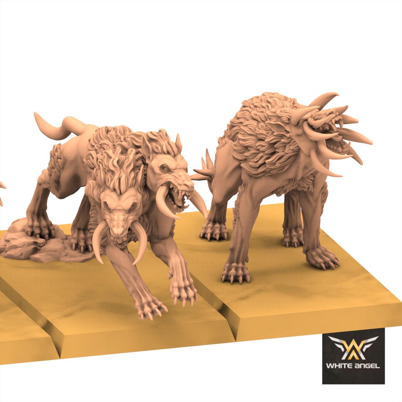 Beastmen - Wolf beast - White Angel Miniatures