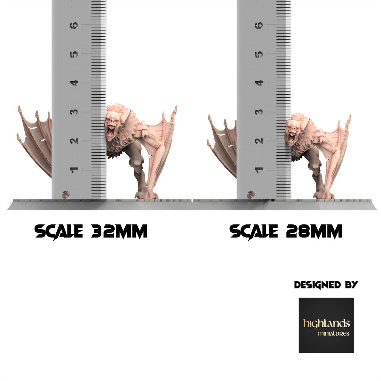 Undead - Pit Bat - Transilvanya - Highlands Miniatures