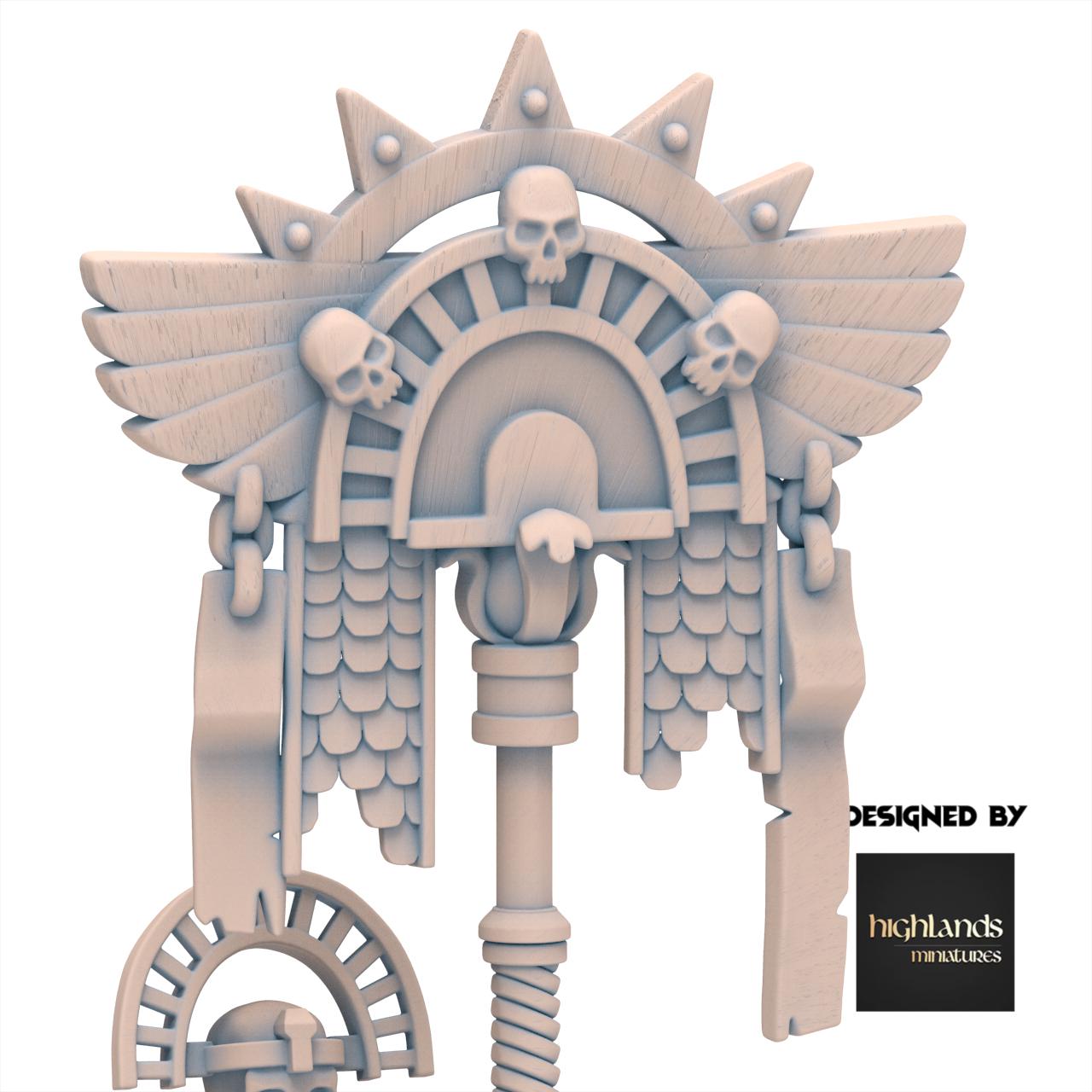 Eternal Dynasties - Eternal Pharaoh Banner - Eternal Dynasties - Highlands Miniatures