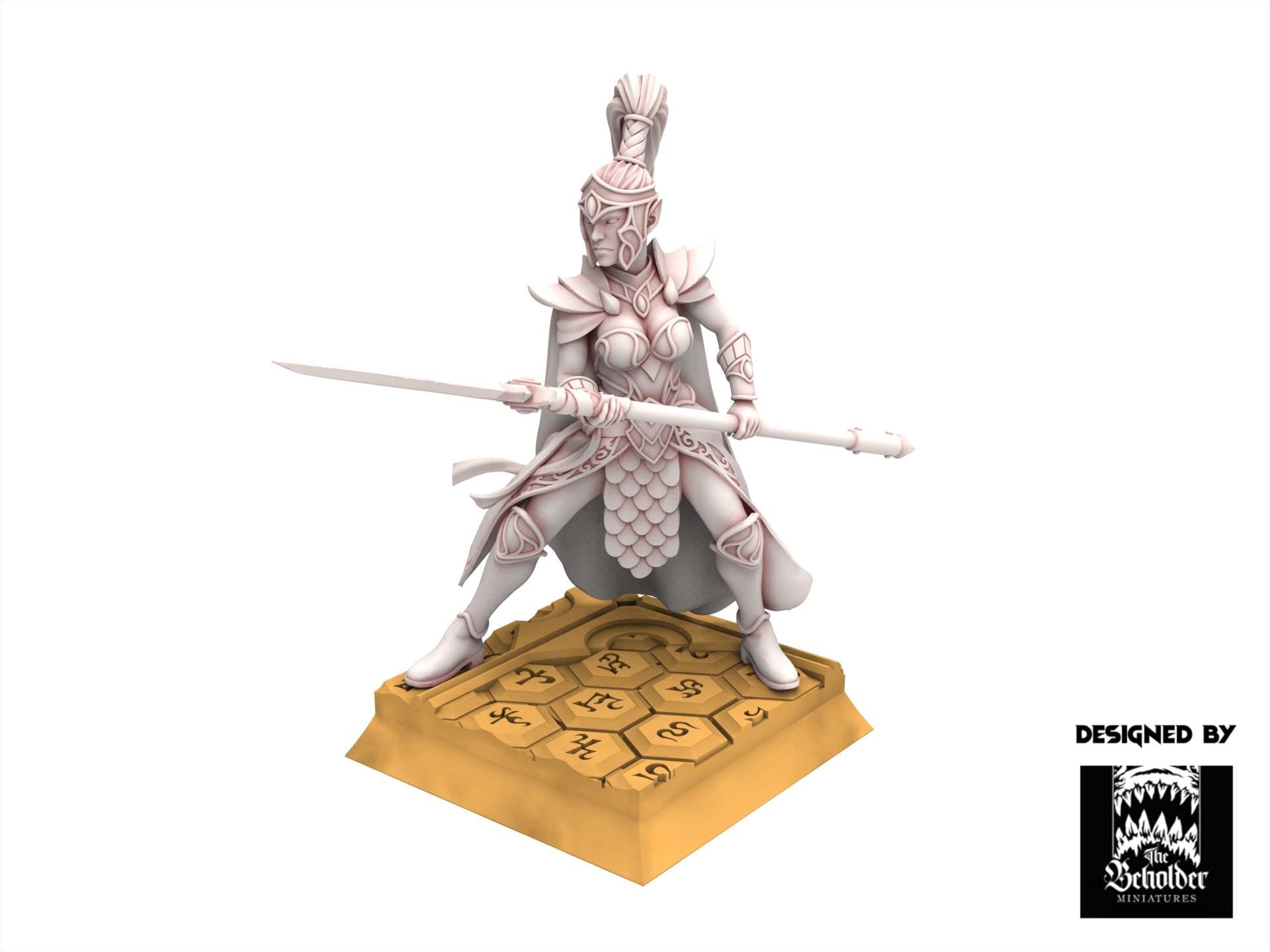 Hight Elves - Sisterhood Praetorians - Silvermoor - The Beholder Miniatures
