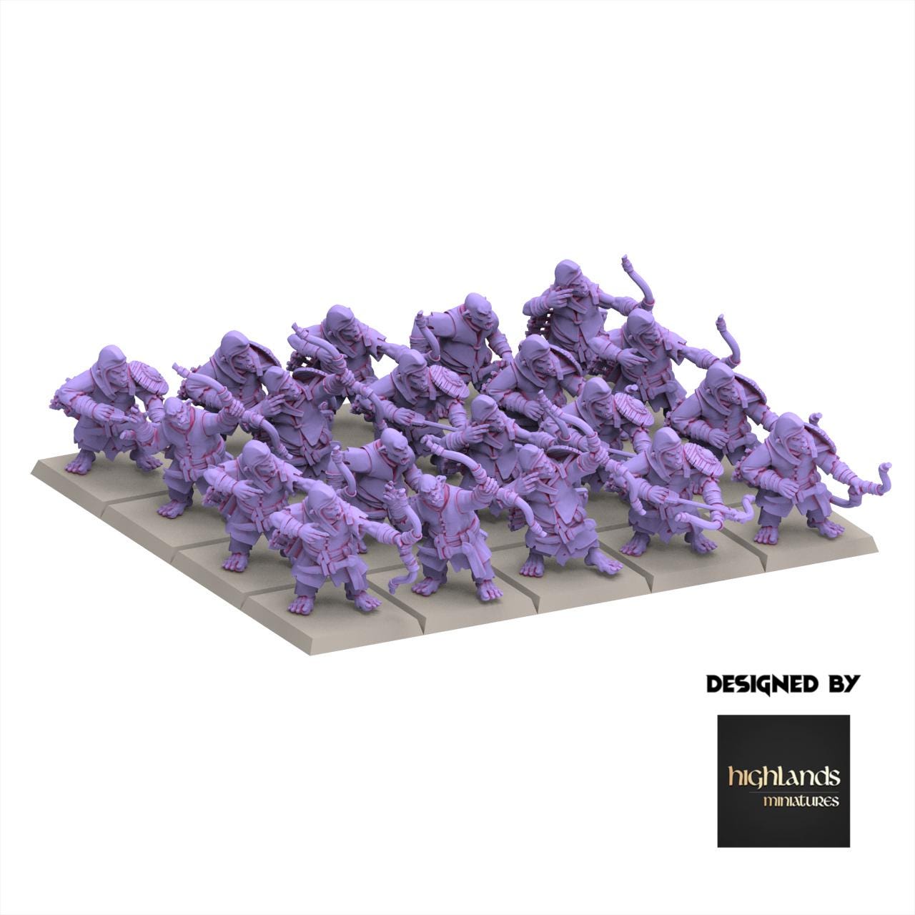 Chaos Dwarves - Hobgoblin Archer - Sons of Marduk - Highlands Miniatures