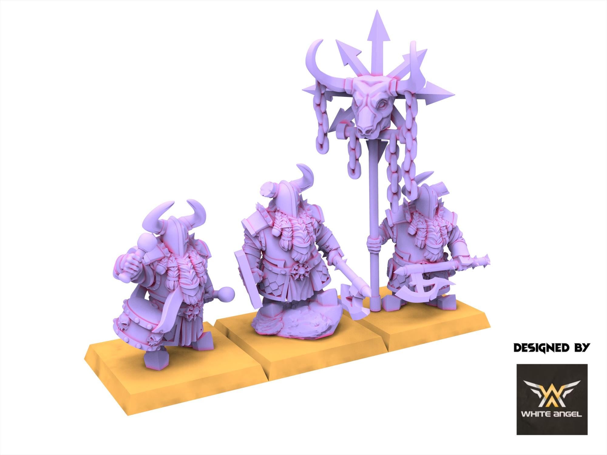 Chaos Dwarves - Infernal Destructor - Infernal Dwarves - White Angel Miniatures