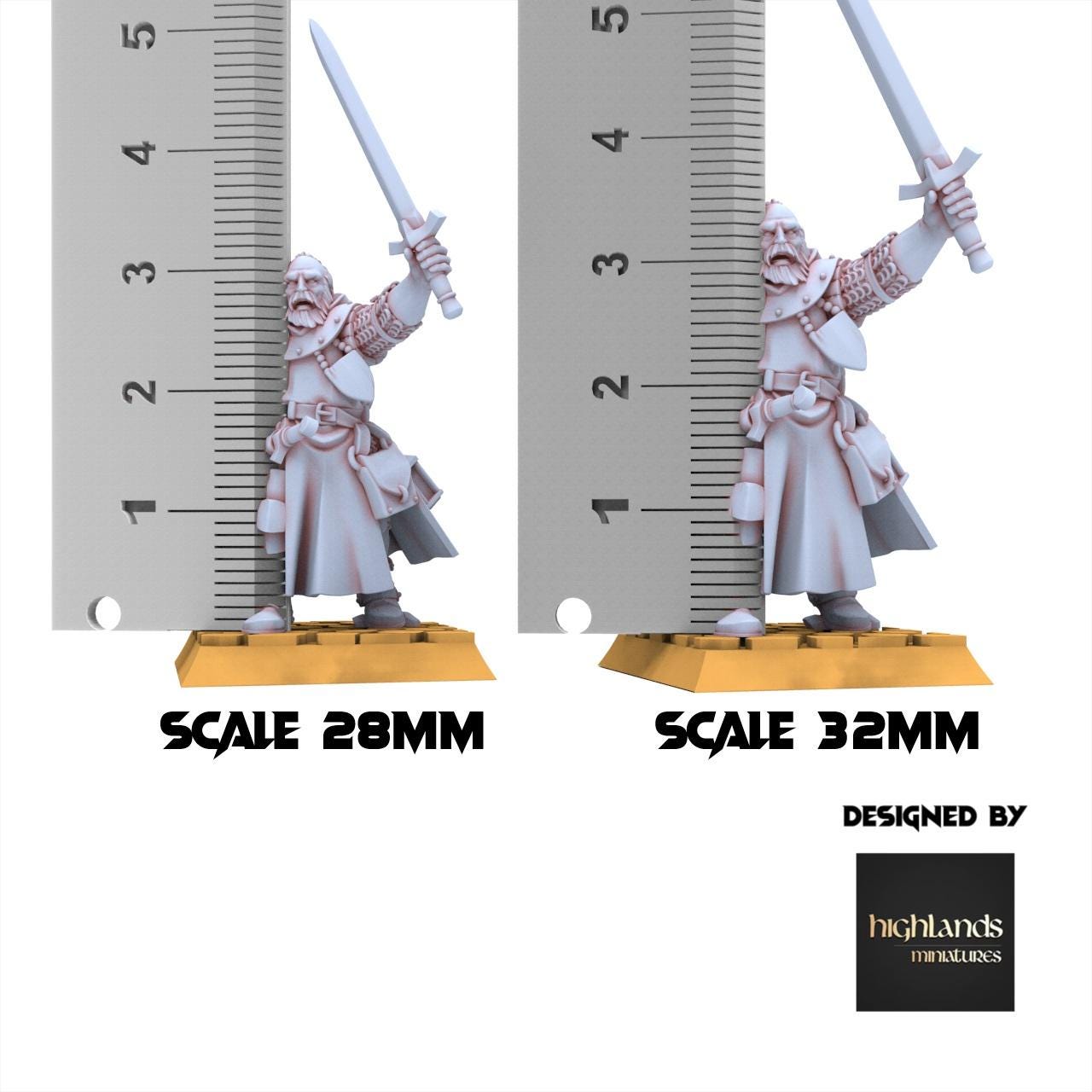 Arthurian Knights - Archer - Gallia - Highlands Miniatures