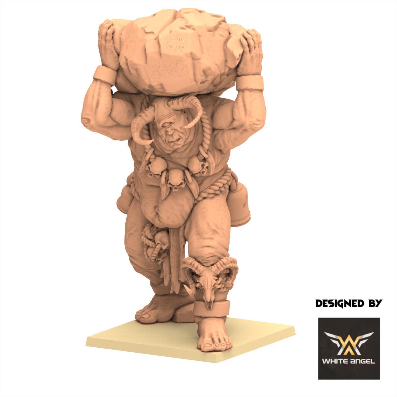 Beastmen - Infernal Cyclops - White Angel Miniatures