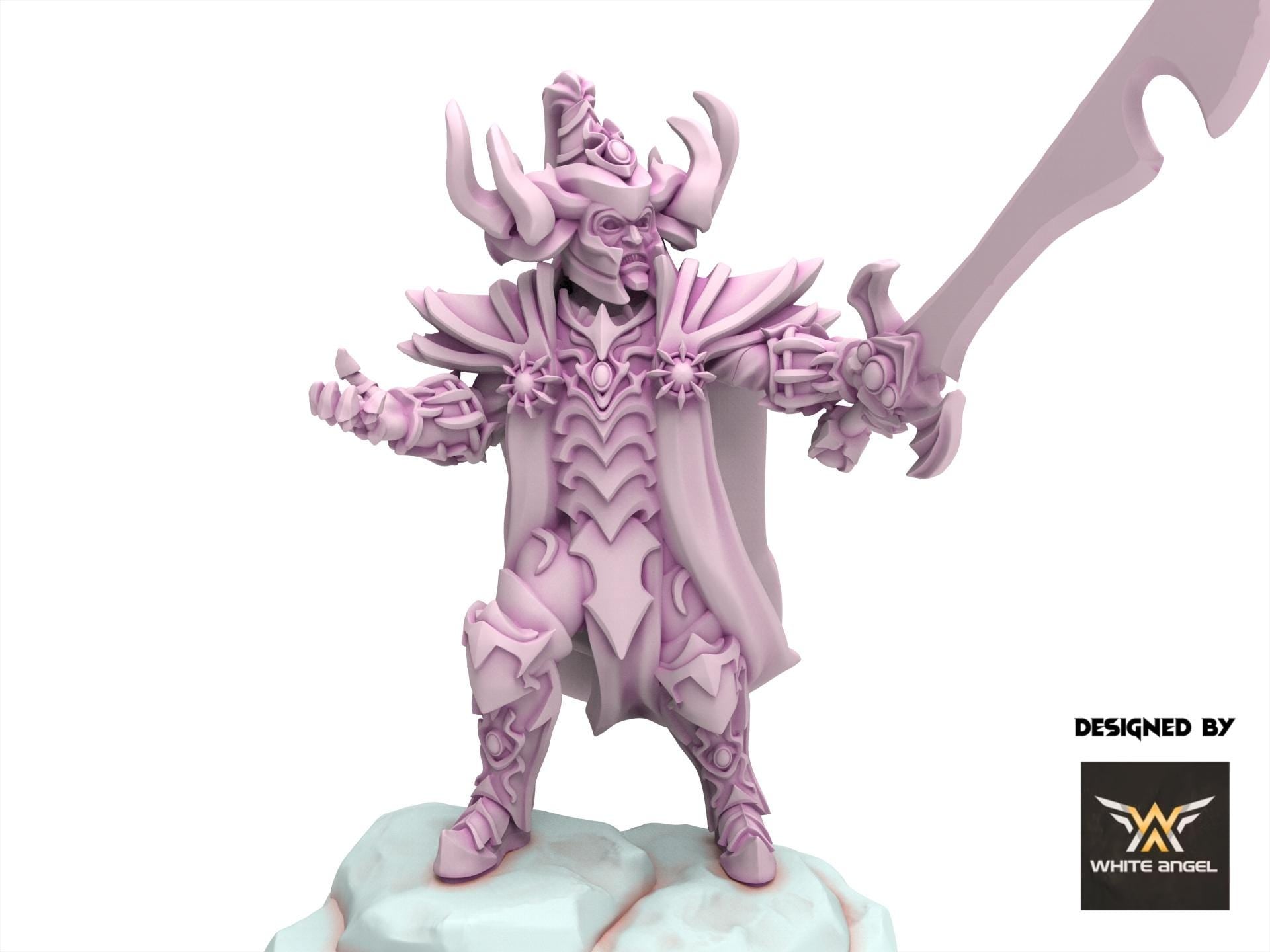 Dark Elves - Dark Emperor - Slaves of Darkness - White Angel Miniatures