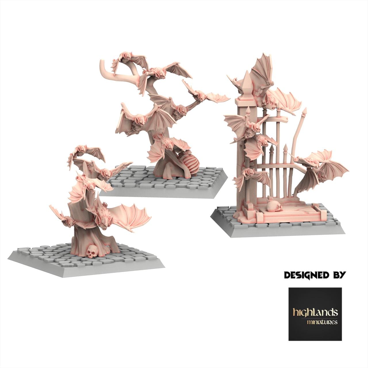 Undead - Bat Swarm - Transilvanya - Highlands Miniatures